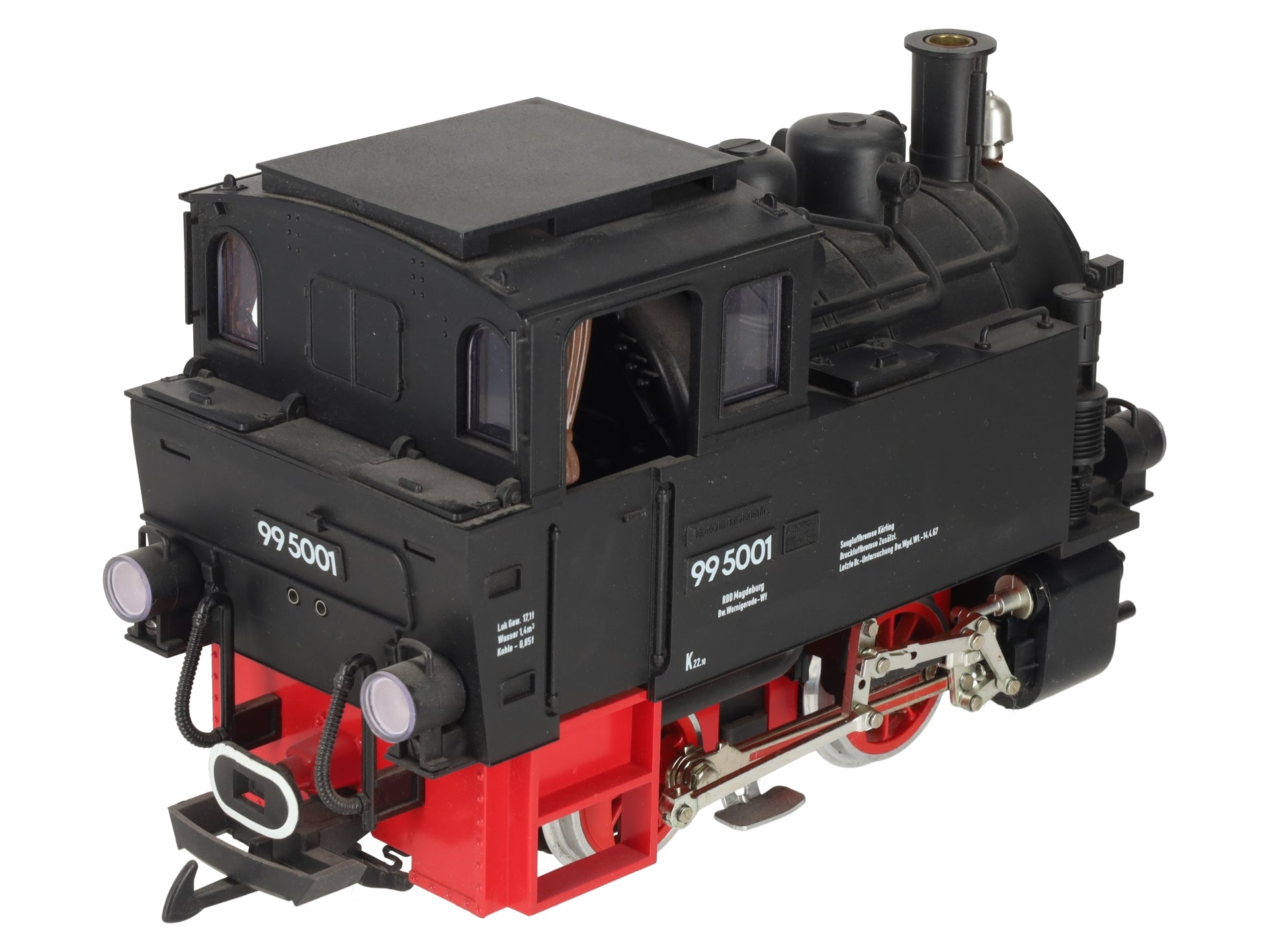 LGB 2076D G Scale Steam Locomotive #995001 EX/Box