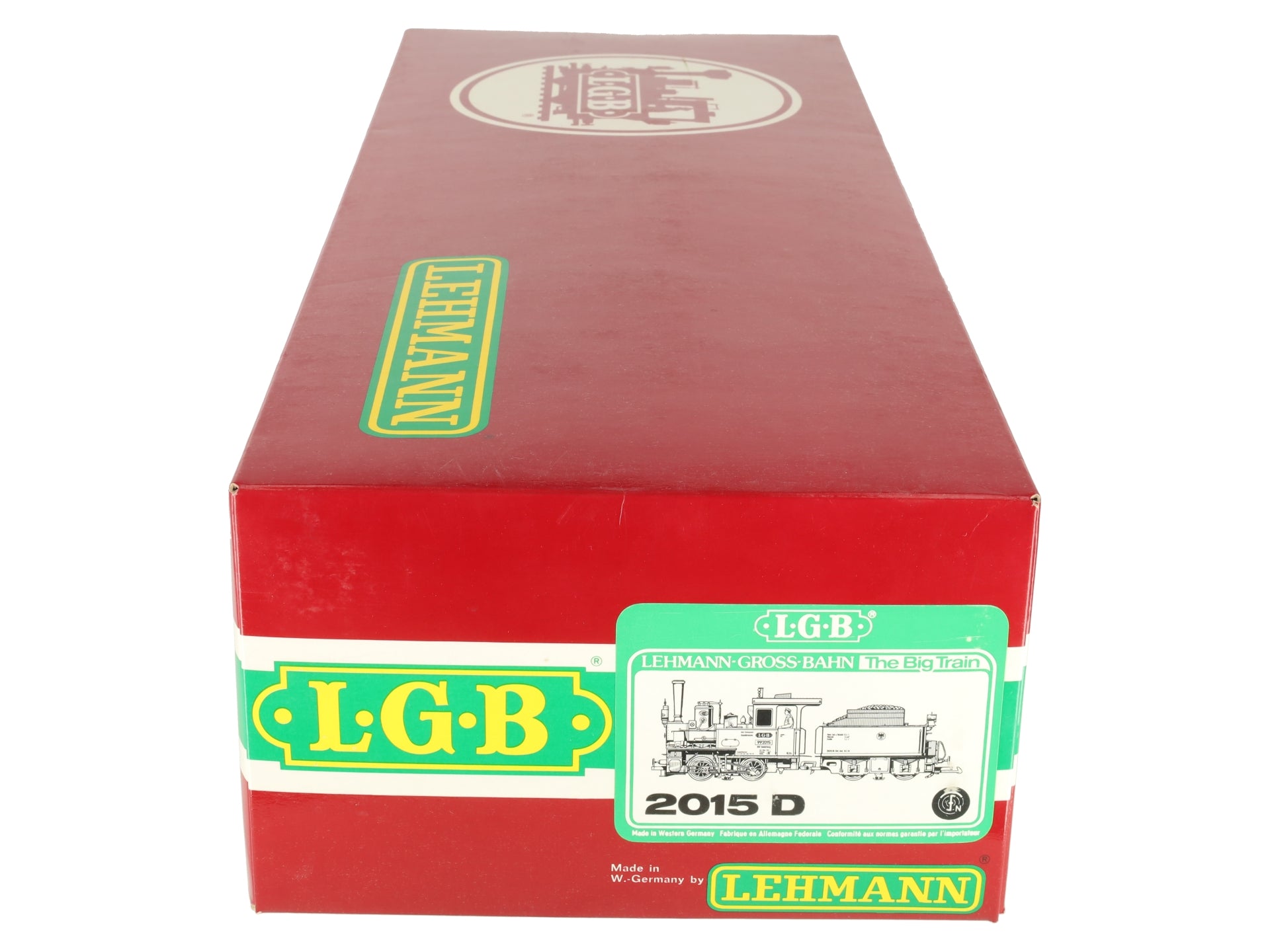 LGB 2015D G Insterburg Steam Locomotive & Tender #992015 EX/Box