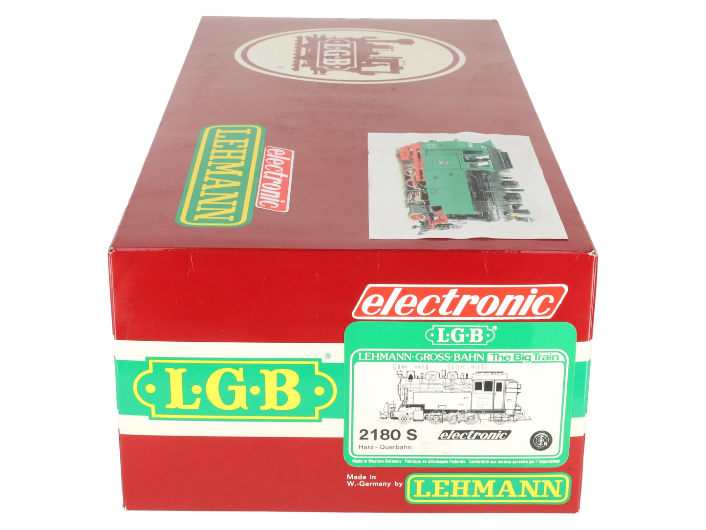 LGB 2180S 2-6-2 Harzquer Steam Locomotive w/ Sound EX/Box