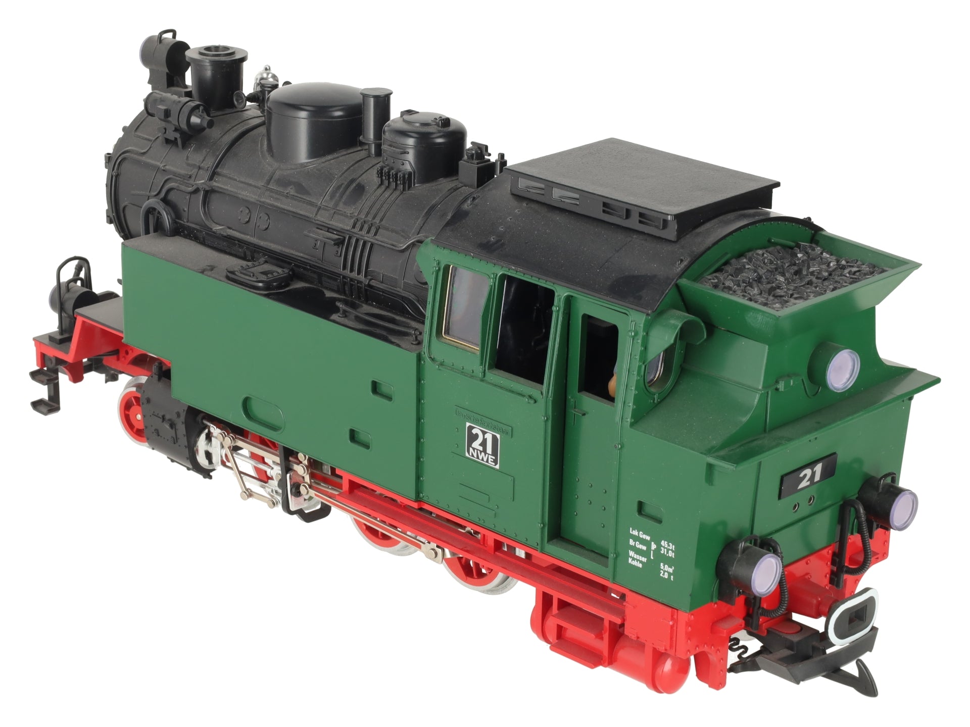 LGB 2180S 2-6-2 Harzquer Steam Locomotive w/ Sound EX/Box