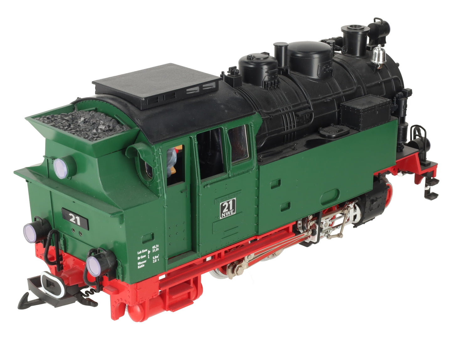 LGB 2180S 2-6-2 Harzquer Steam Locomotive w/ Sound EX/Box
