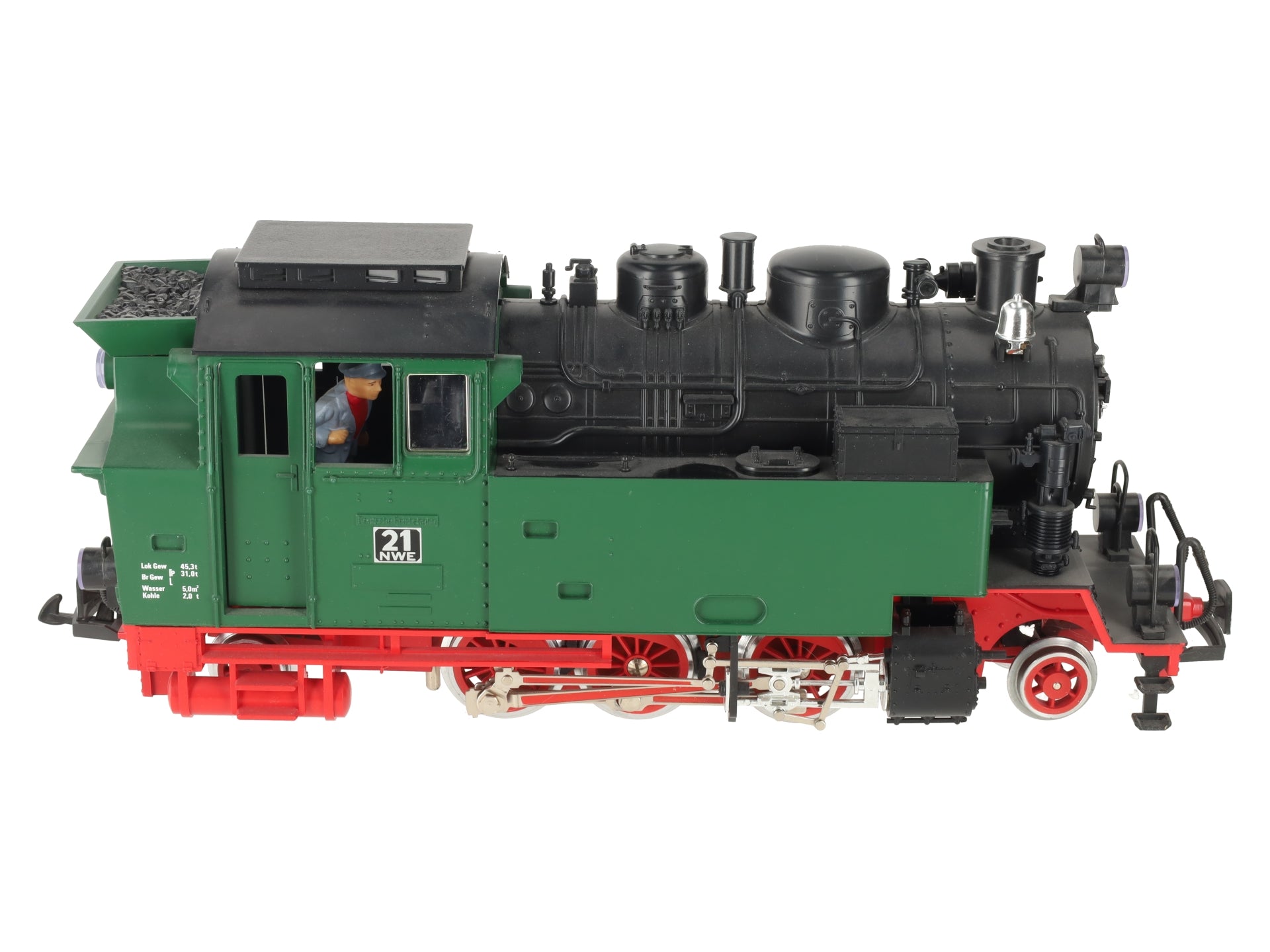 LGB 2180S 2-6-2 Harzquer Steam Locomotive w/ Sound EX/Box