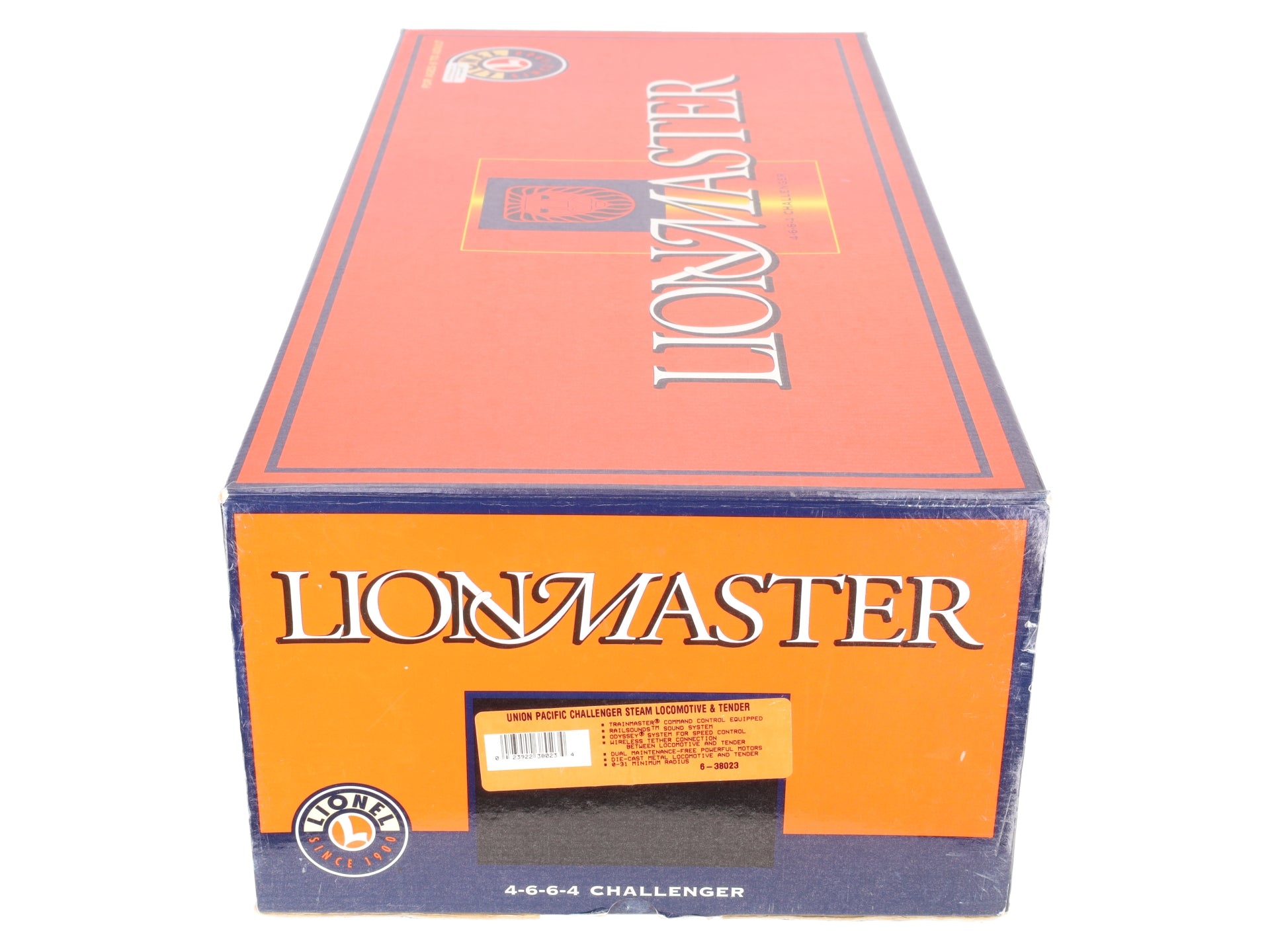 Lionel 6-38023 UP Lionmaster 4-6-6-4 Challenger Steam Locomotive #3976 EX/Box