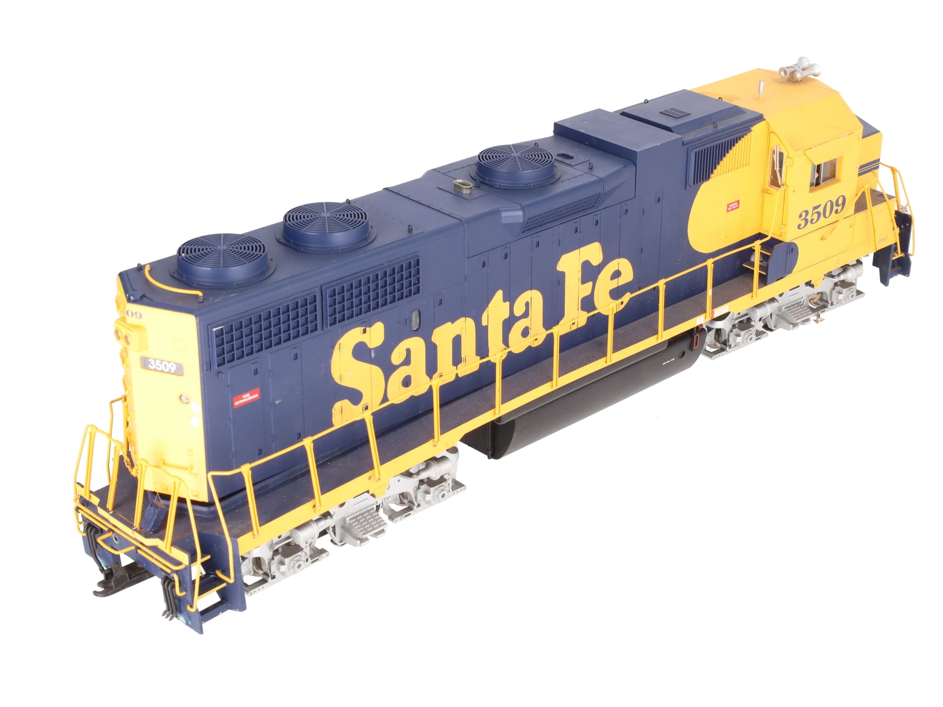 USA Trains G Scale Santa Fe Powered Diesel Locomotive #3509 VG