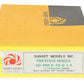 Sunset Models HO Scale Brass Pennsylvania I-1 2-10-0 Steam Locomotive & Tender EX/Box