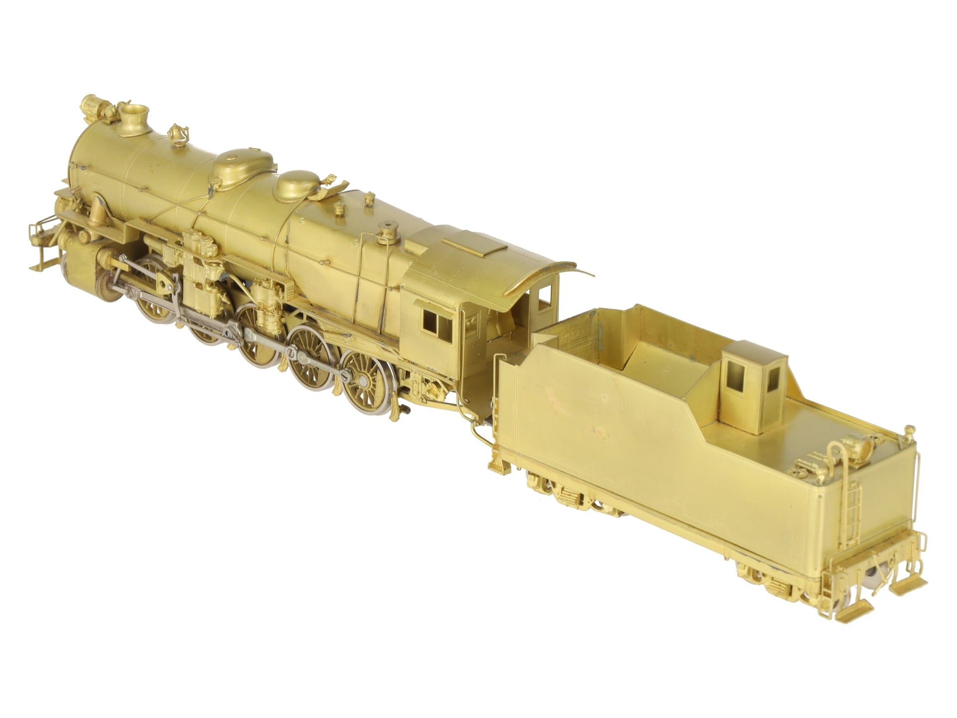 Sunset Models HO Scale Brass Pennsylvania I-1 2-10-0 Steam Locomotive & Tender EX/Box