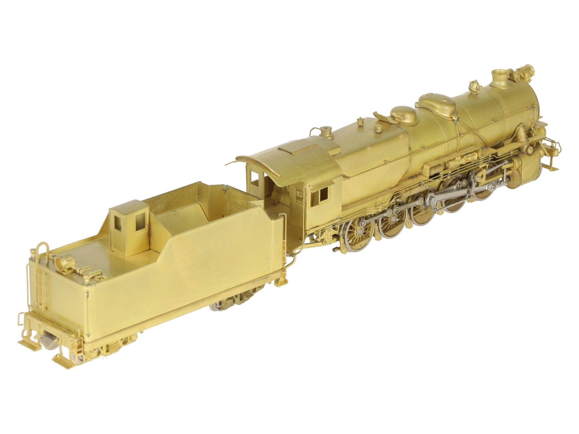 Sunset Models HO Scale Brass Pennsylvania I-1 2-10-0 Steam Locomotive & Tender EX/Box