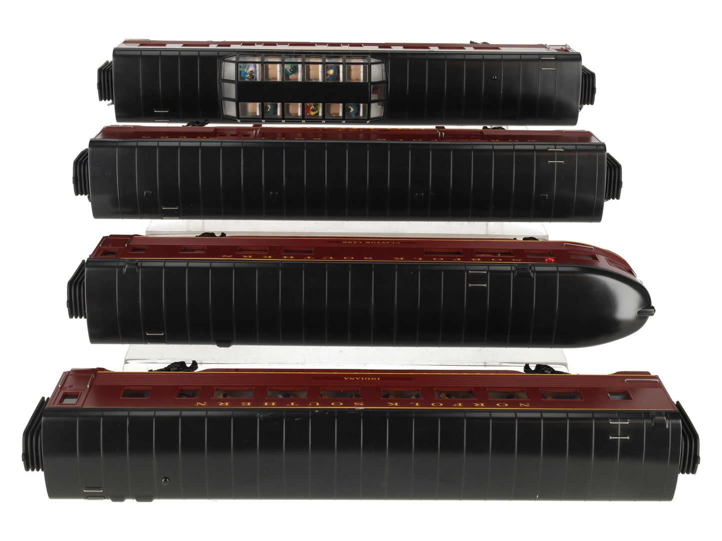 MTH 30-67534 O Norfolk Southern 60' Streamlined Passenger Car Set (Set of 4) EX/Box