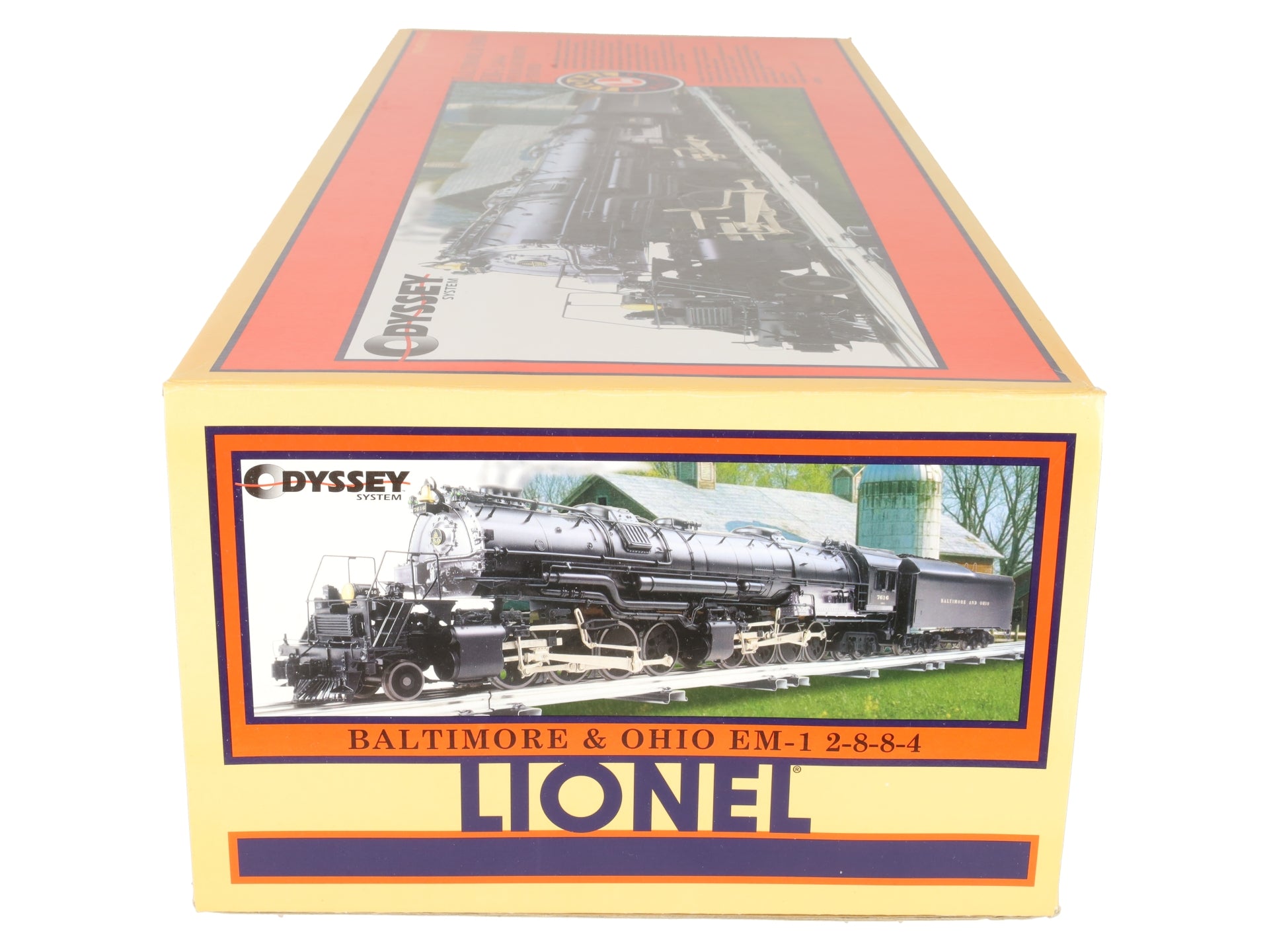 Lionel 6-28051 O Gauge B&O EM-1 2-8-8-4 Steam Locomotive & Tender #7616 EX/Box