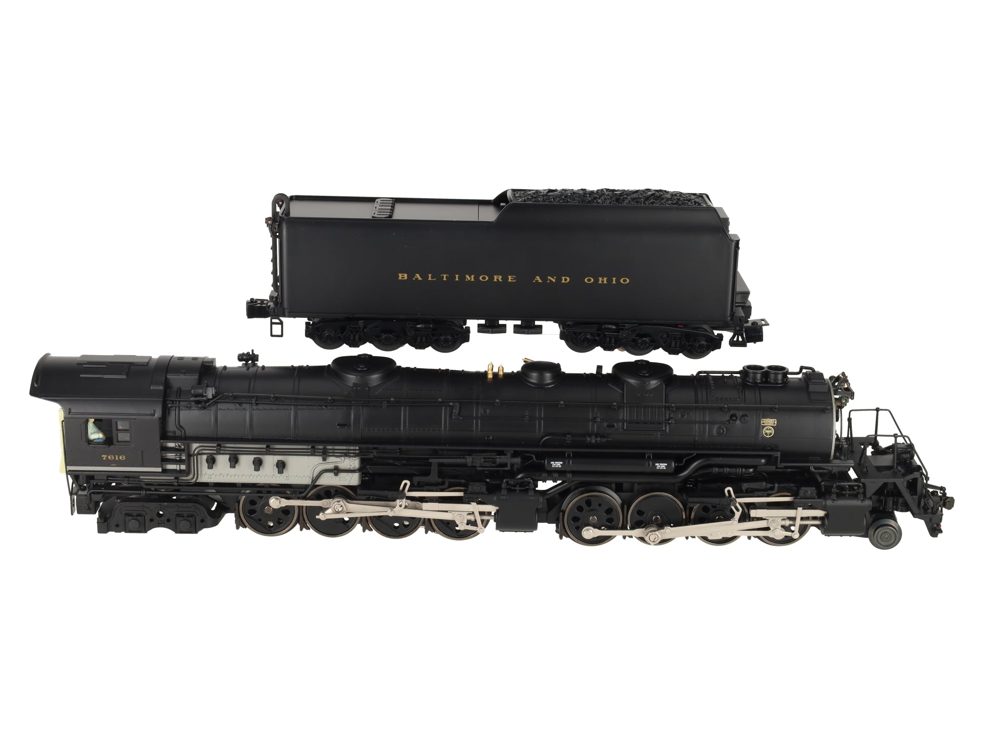 Lionel 6-28051 O Gauge B&O EM-1 2-8-8-4 Steam Locomotive & Tender #7616 EX/Box