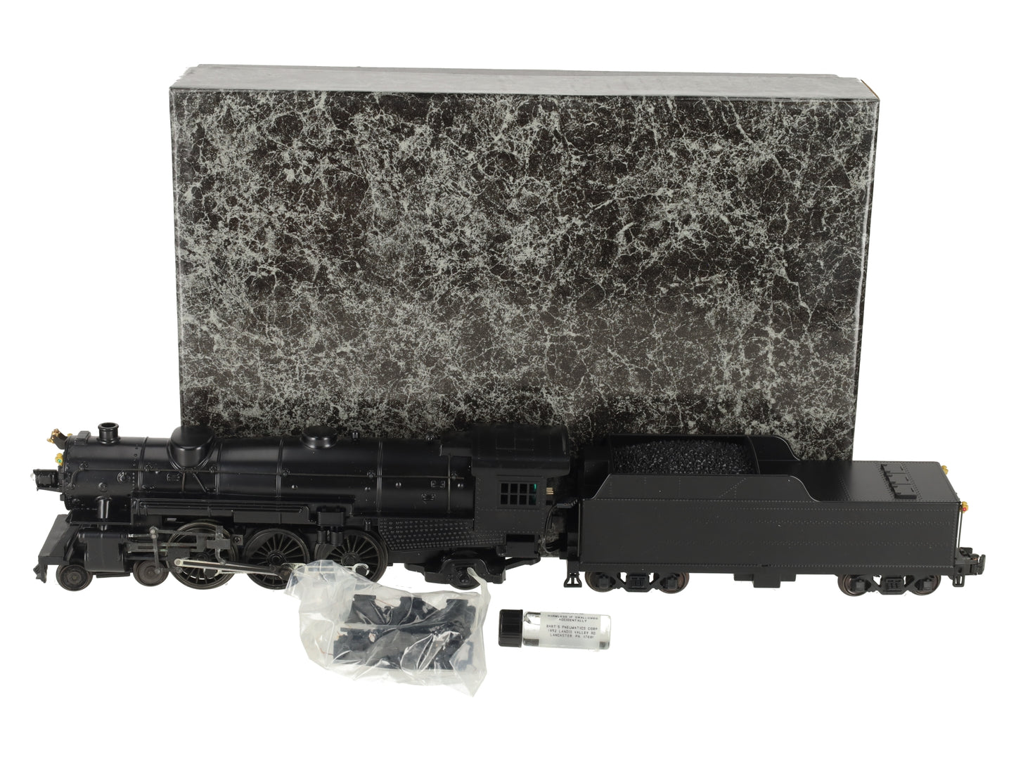 American Models S Scale Undecorated USRA 4-6-2 Pacific Steam Locomotive and Ten EX/Box