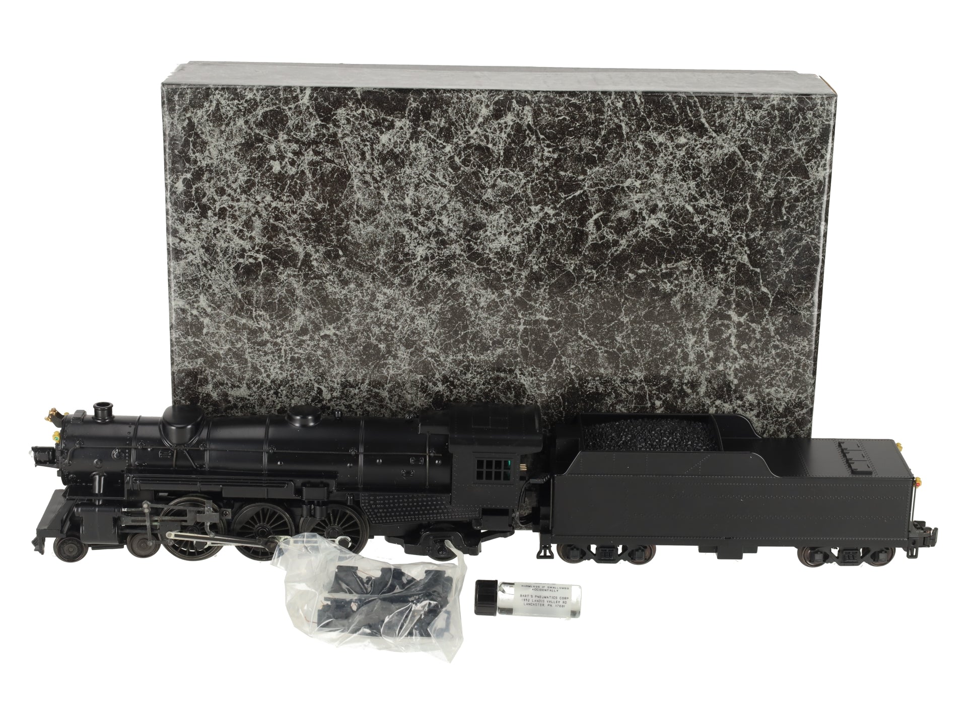 American Models S Scale Undecorated USRA 4-6-2 Pacific Steam Locomotive and Ten EX/Box
