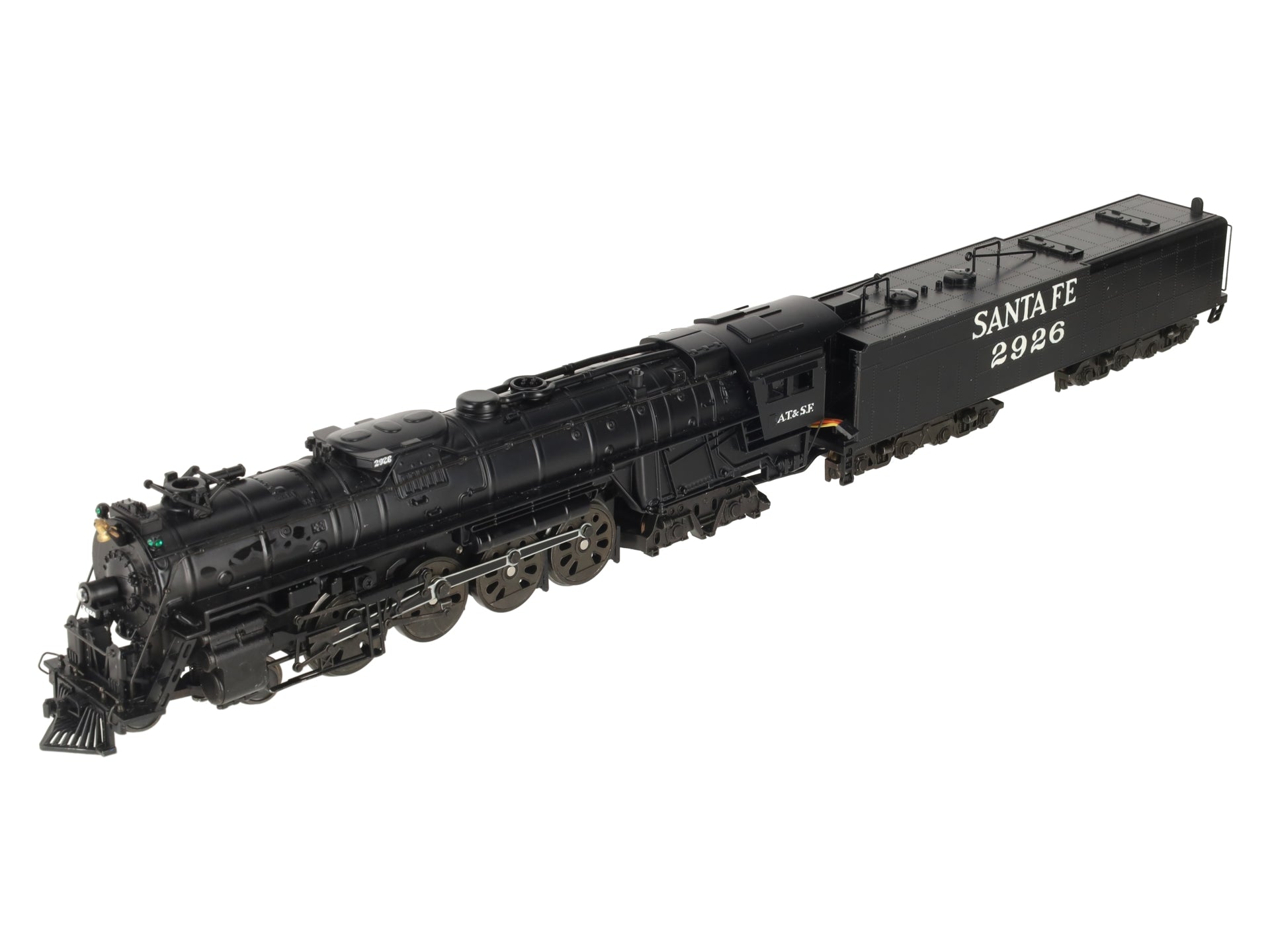 American Models S Scale Santa Fe 4-8-4 Northern Steam Locomotive & Tender #2926 EX/Box