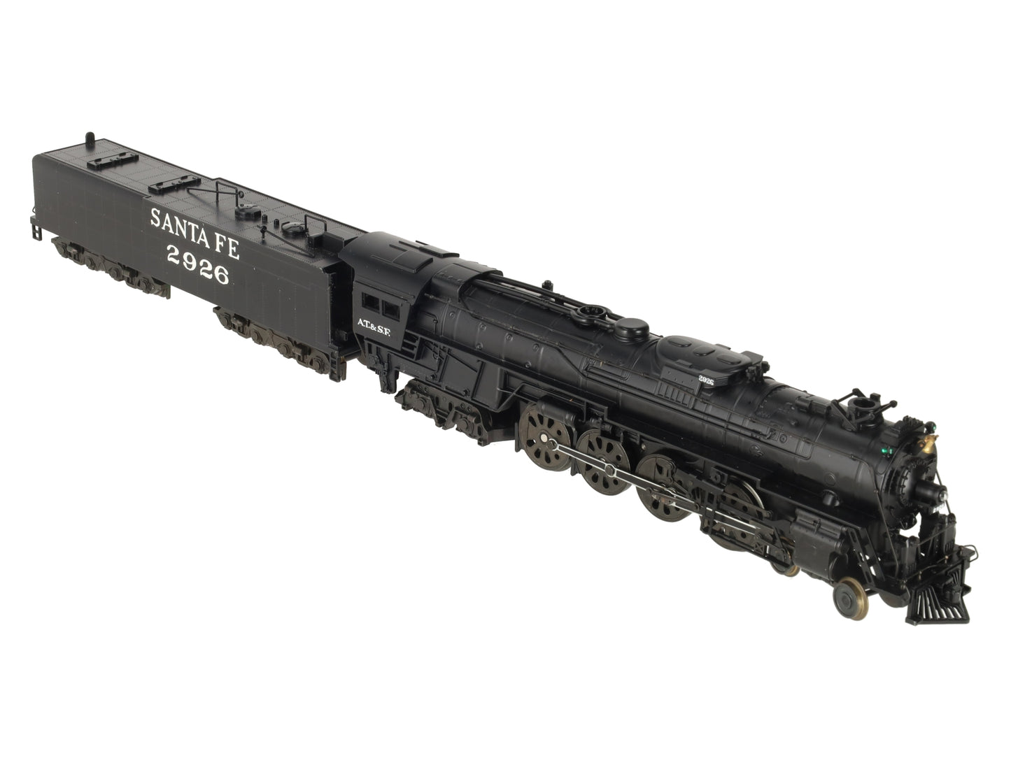 American Models S Scale Santa Fe 4-8-4 Northern Steam Locomotive & Tender #2926 EX/Box