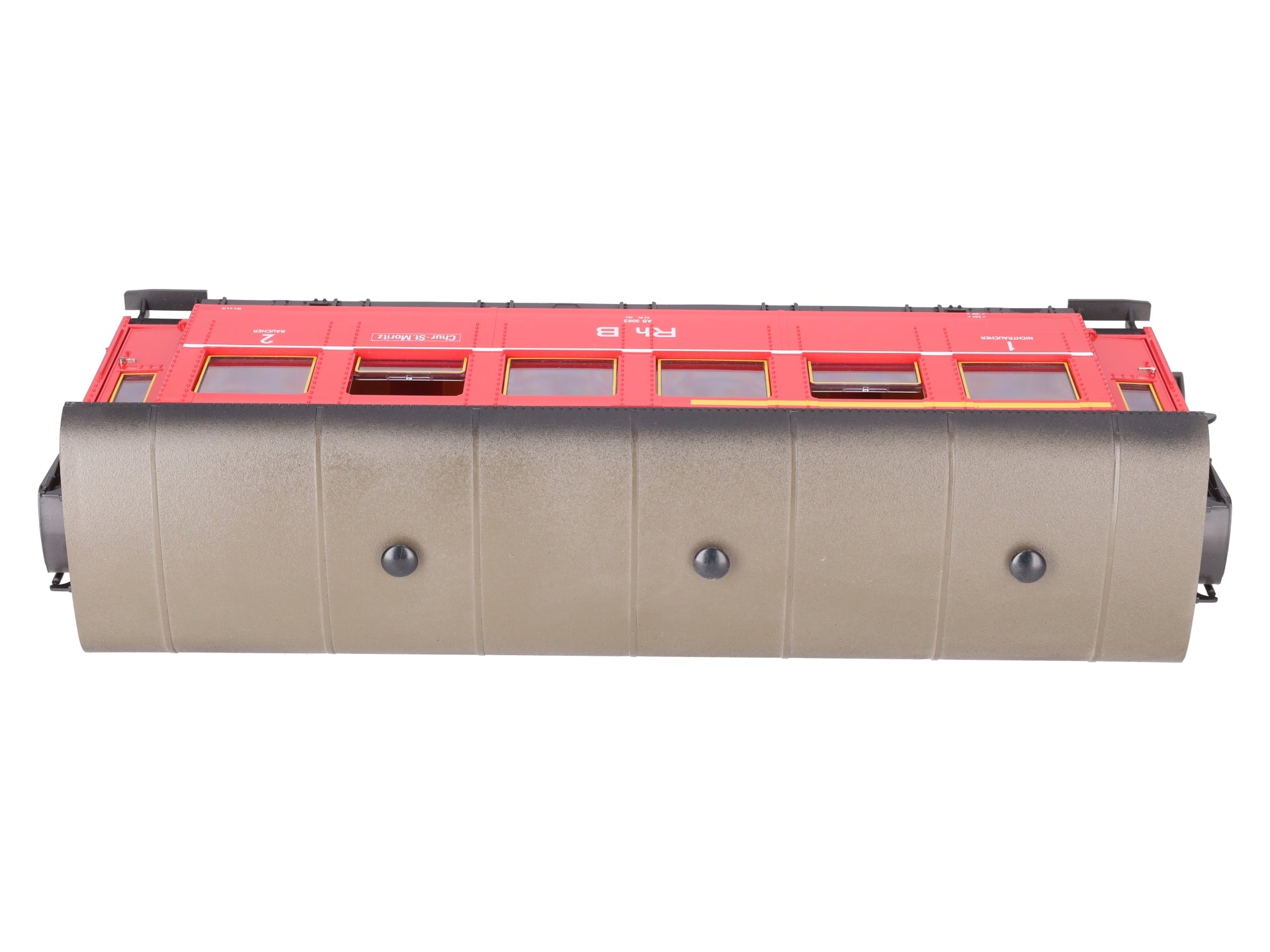 LGB 3063 Rh B Red 8-Wheel Passenger Car EX/Box