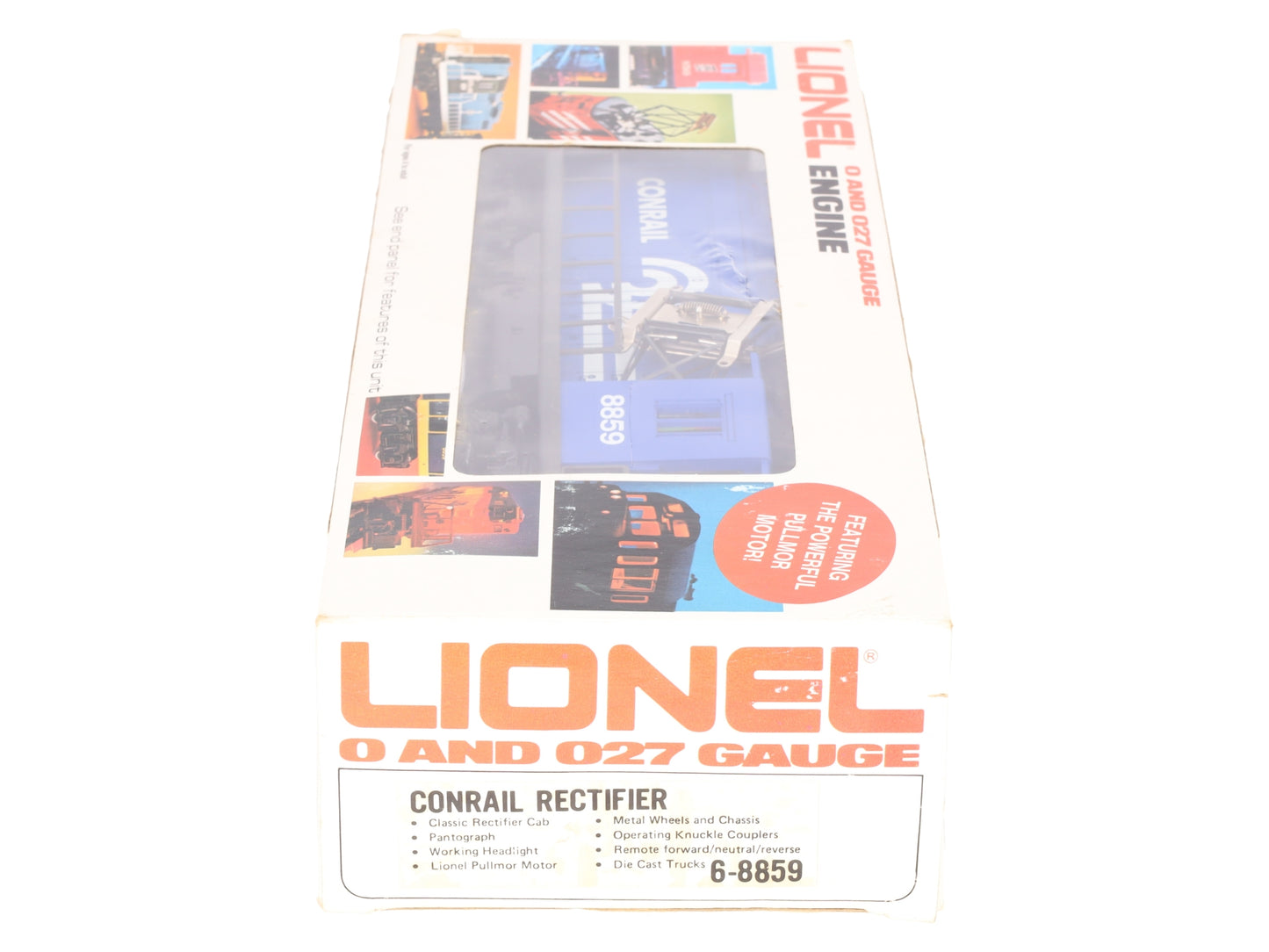 Lionel 6-8859 O Conrail Rectifier Electric Locomotive VG/Box