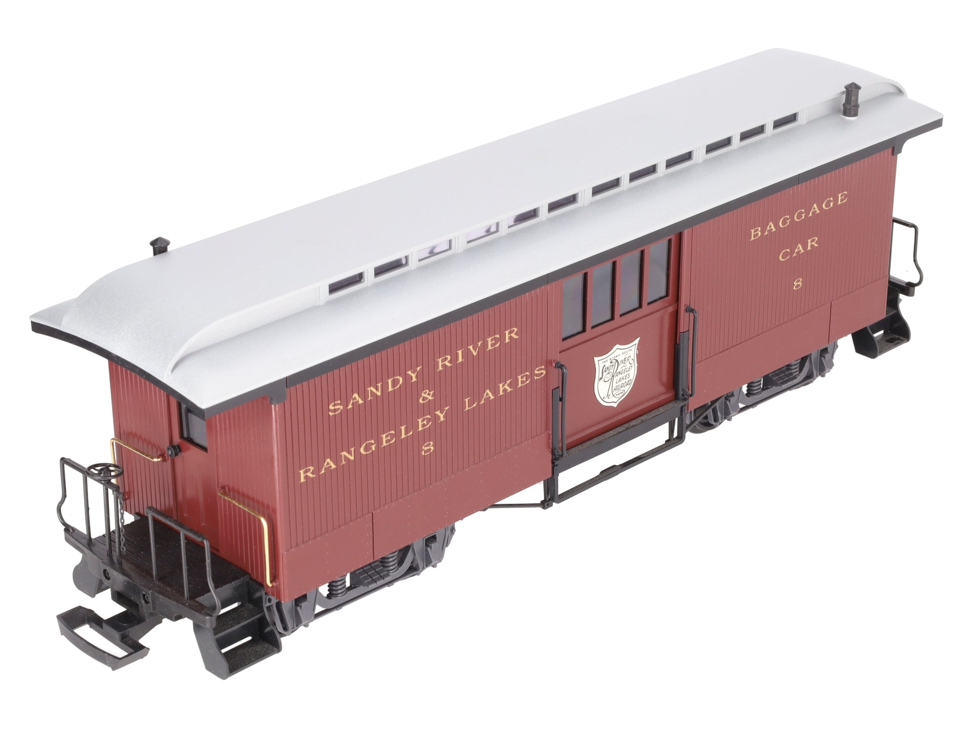 LGB 33840 G Scale SR&RL Baggage Car #8 LN/Box