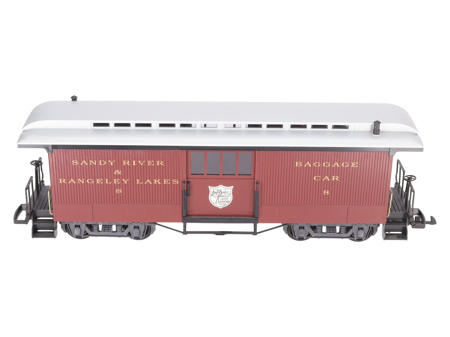 LGB 33840 G Scale SR&RL Baggage Car #8 LN/Box