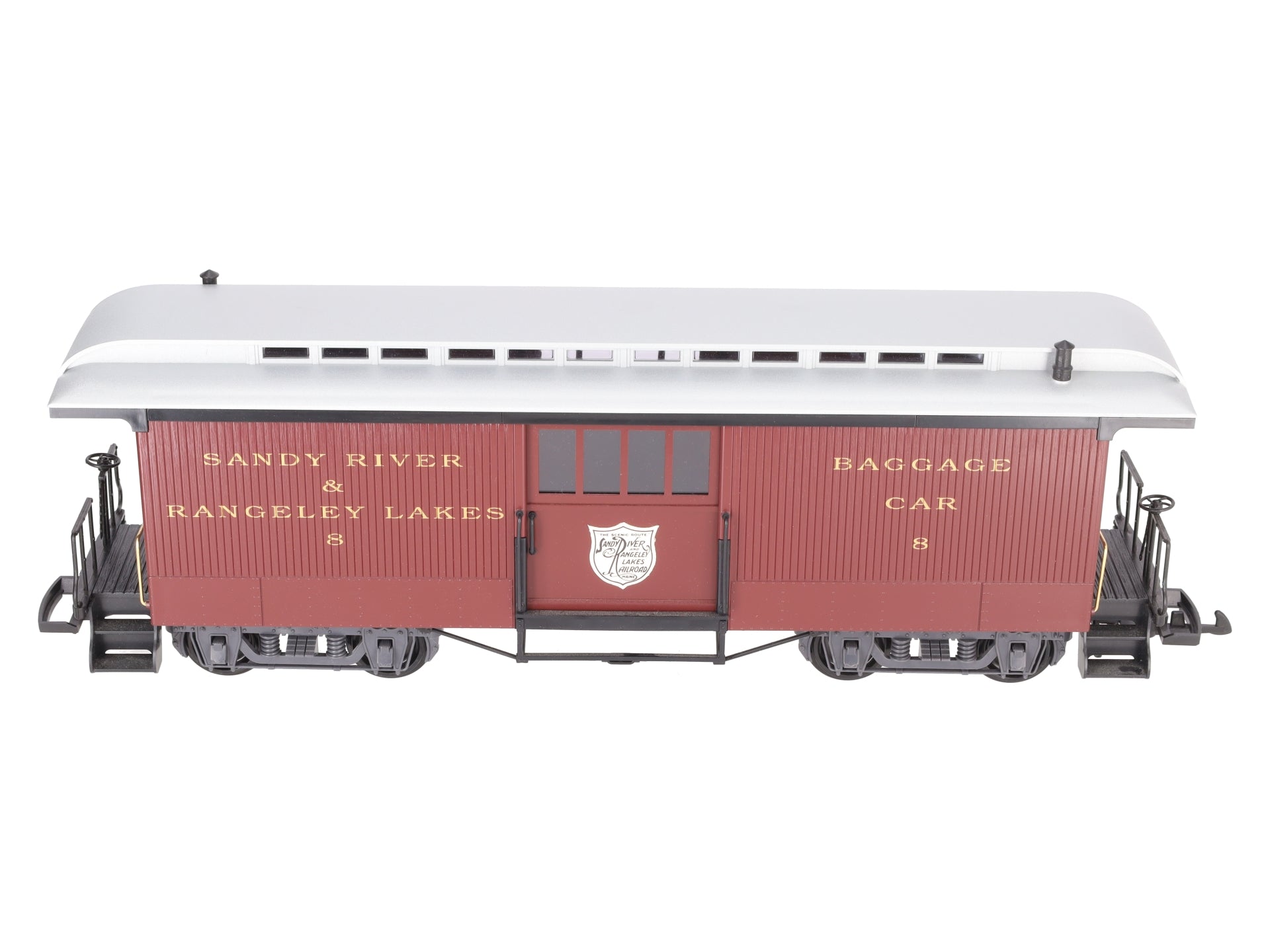 LGB 33840 G Scale SR&RL Baggage Car #8 LN/Box