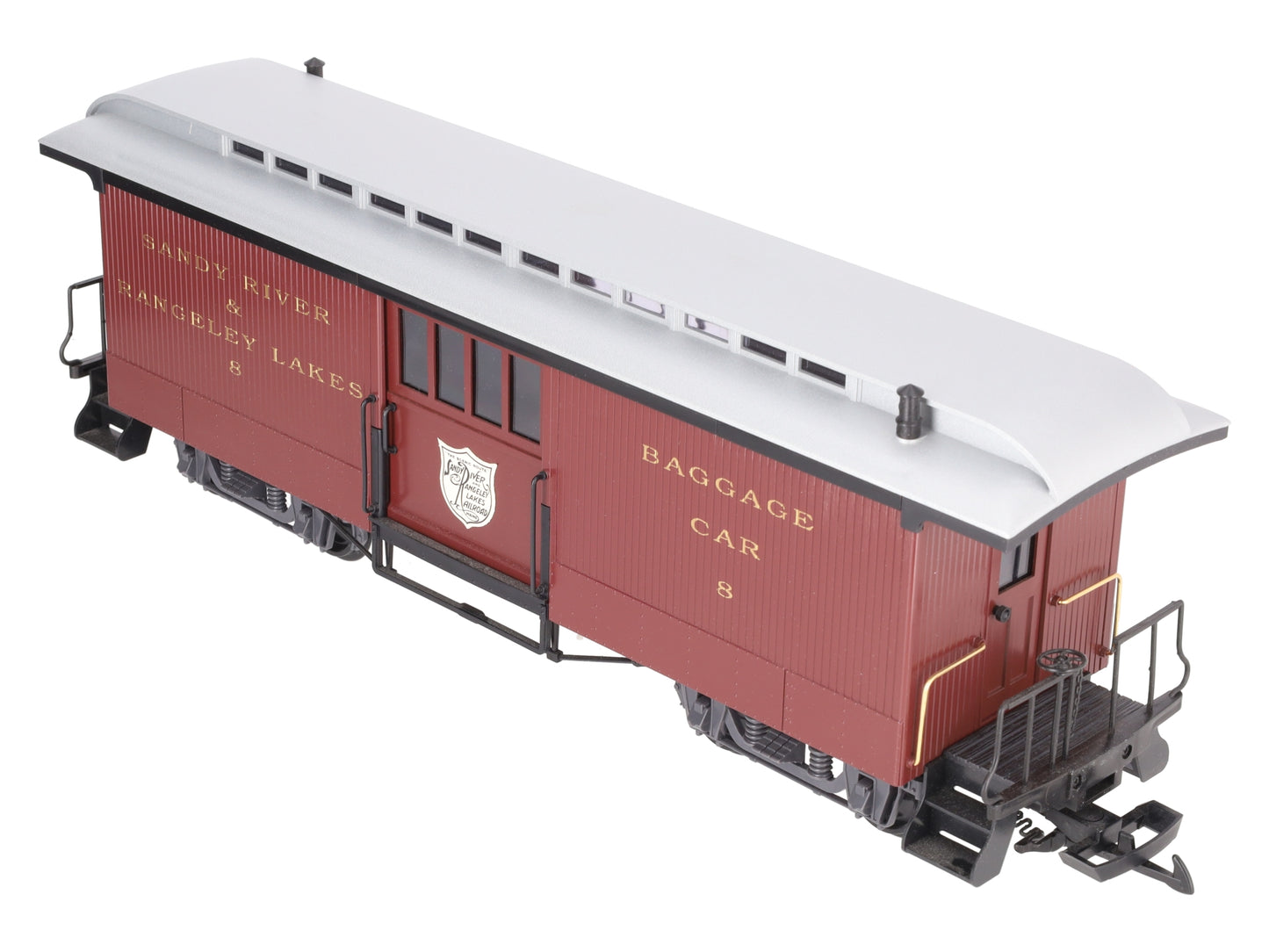 LGB 33840 G Scale SR&RL Baggage Car #8 LN/Box