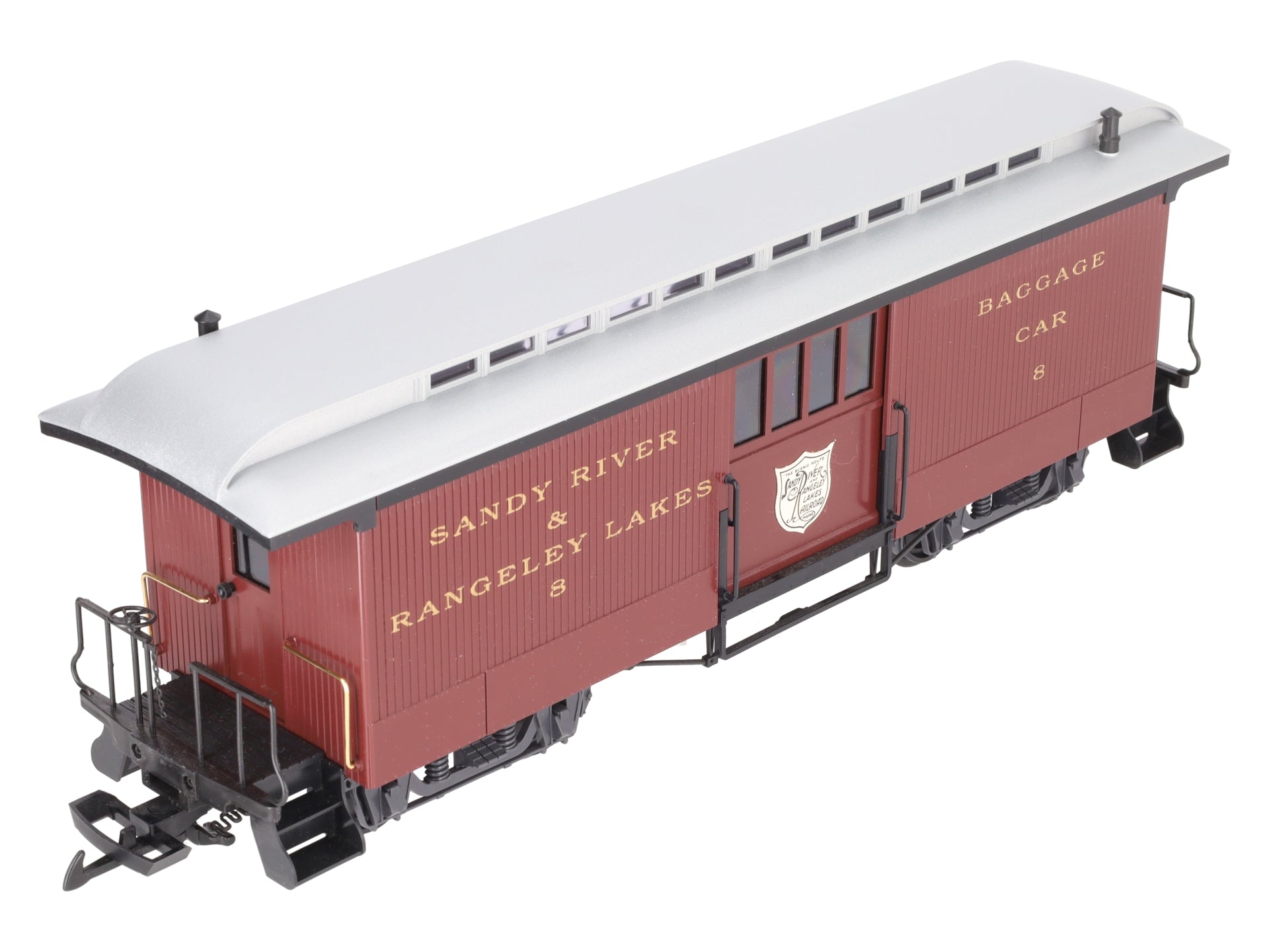LGB 33840 G Scale SR&RL Baggage Car #8 LN/Box