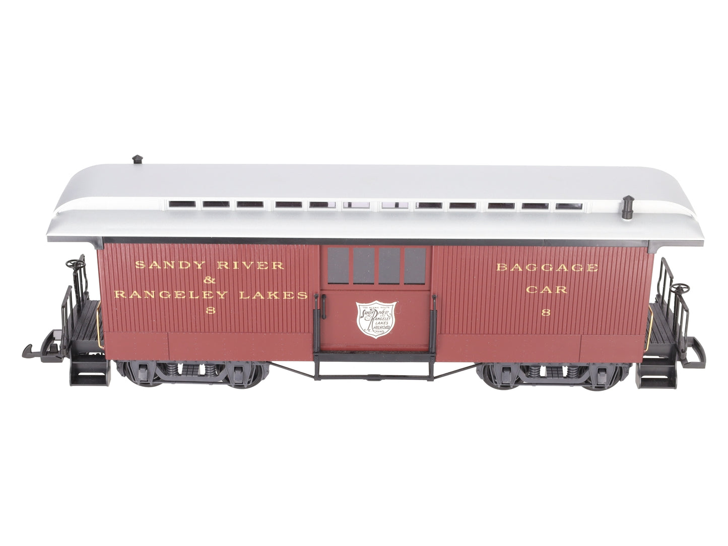 LGB 33840 G Scale SR&RL Baggage Car #8 LN/Box