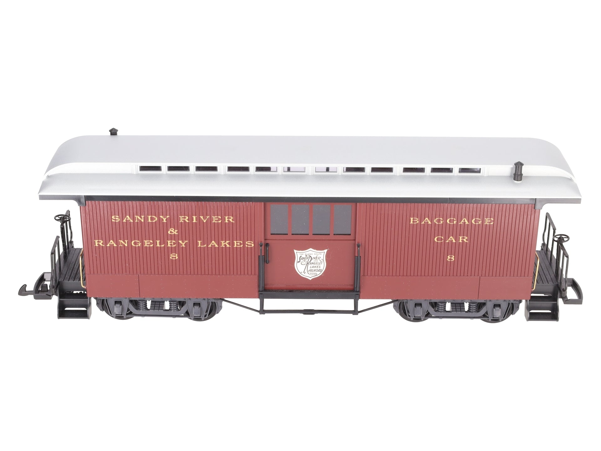 LGB 33840 G Scale SR&RL Baggage Car #8 LN/Box