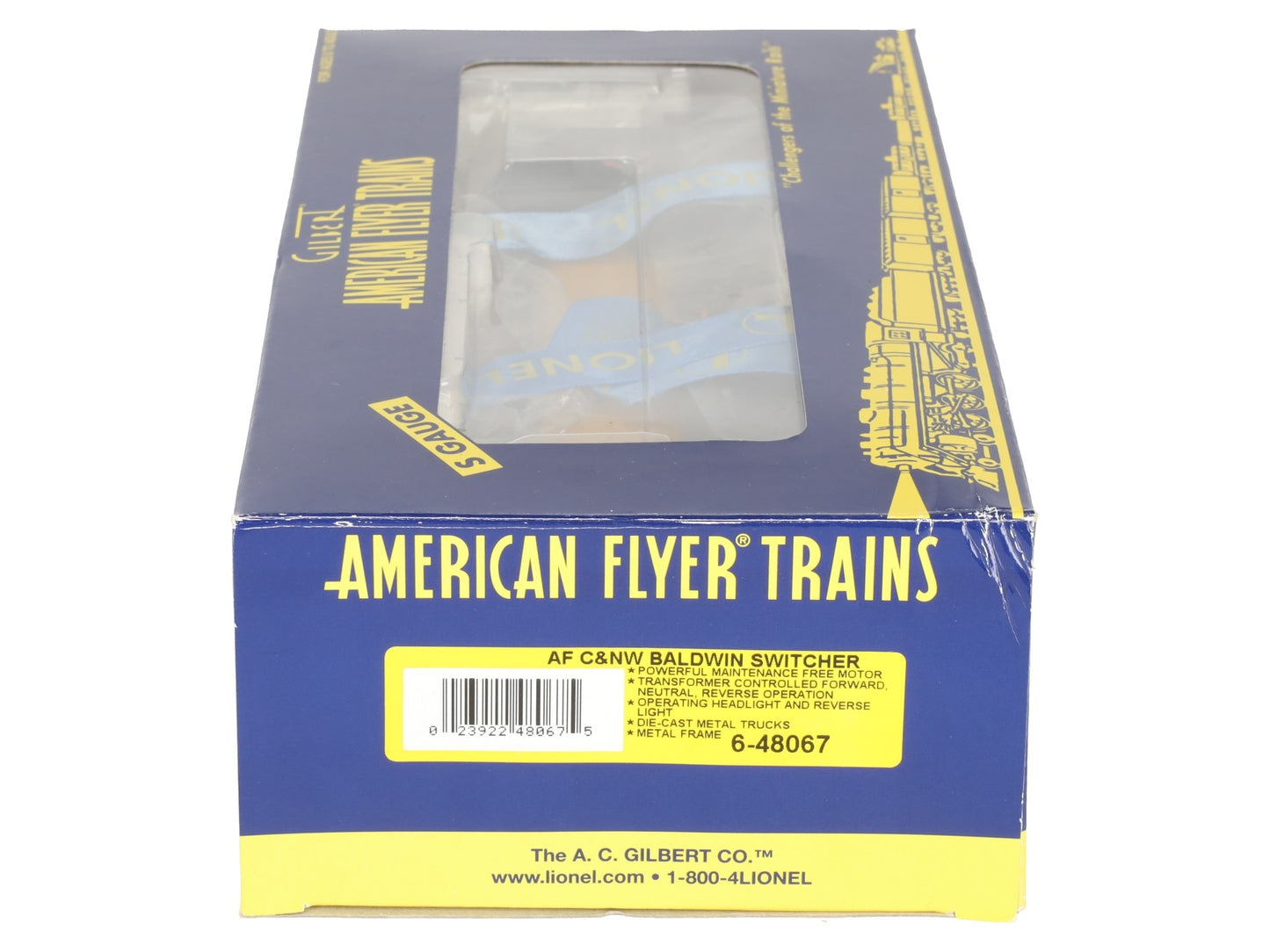 American Flyer 6-48067 S Scale Chicago & North Western Baldwin Switcher EX/Box