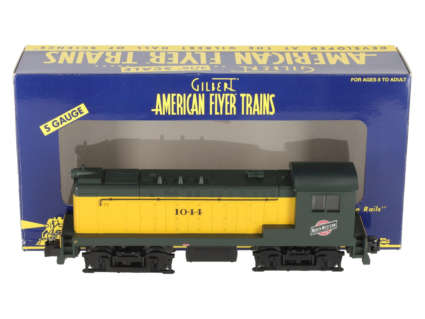 American Flyer 6-48067 S Scale Chicago & North Western Baldwin Switcher EX/Box