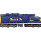 American Flyer 4-8651 S Gauge Santa Fe GP-20 Diesel Engine #8551 EX/Box