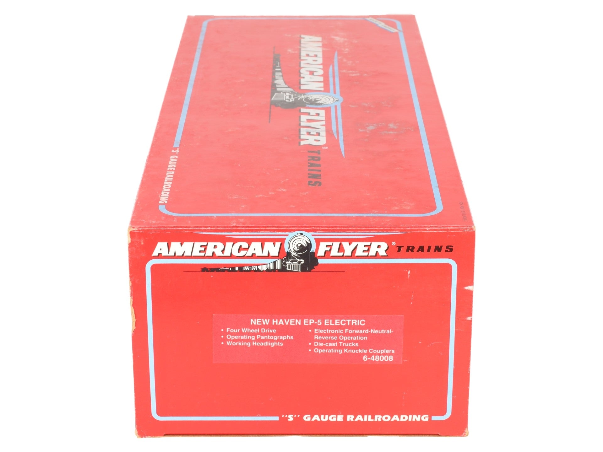 American Flyer 6-48008 S Scale New Haven EP-5 Powered Electric Locomotive #8008 EX/Box