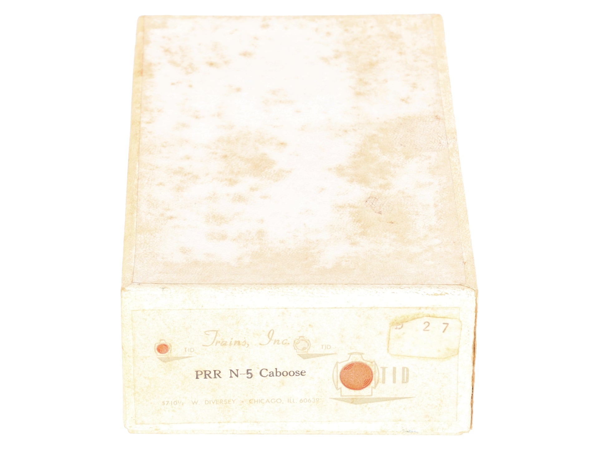 Trains Inc. HO Scale BRASS PRR N-5 Caboose EX/Box