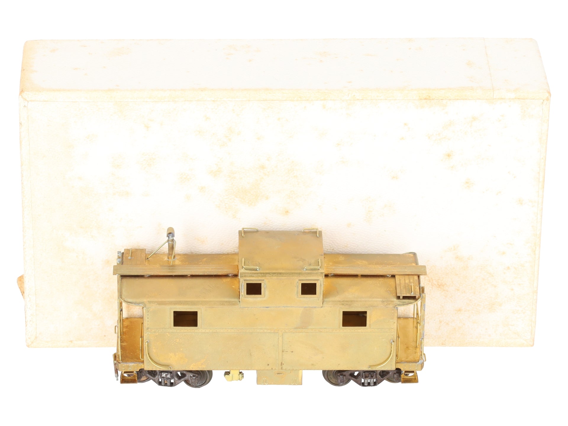Trains Inc. HO Scale BRASS PRR N-5 Caboose EX/Box