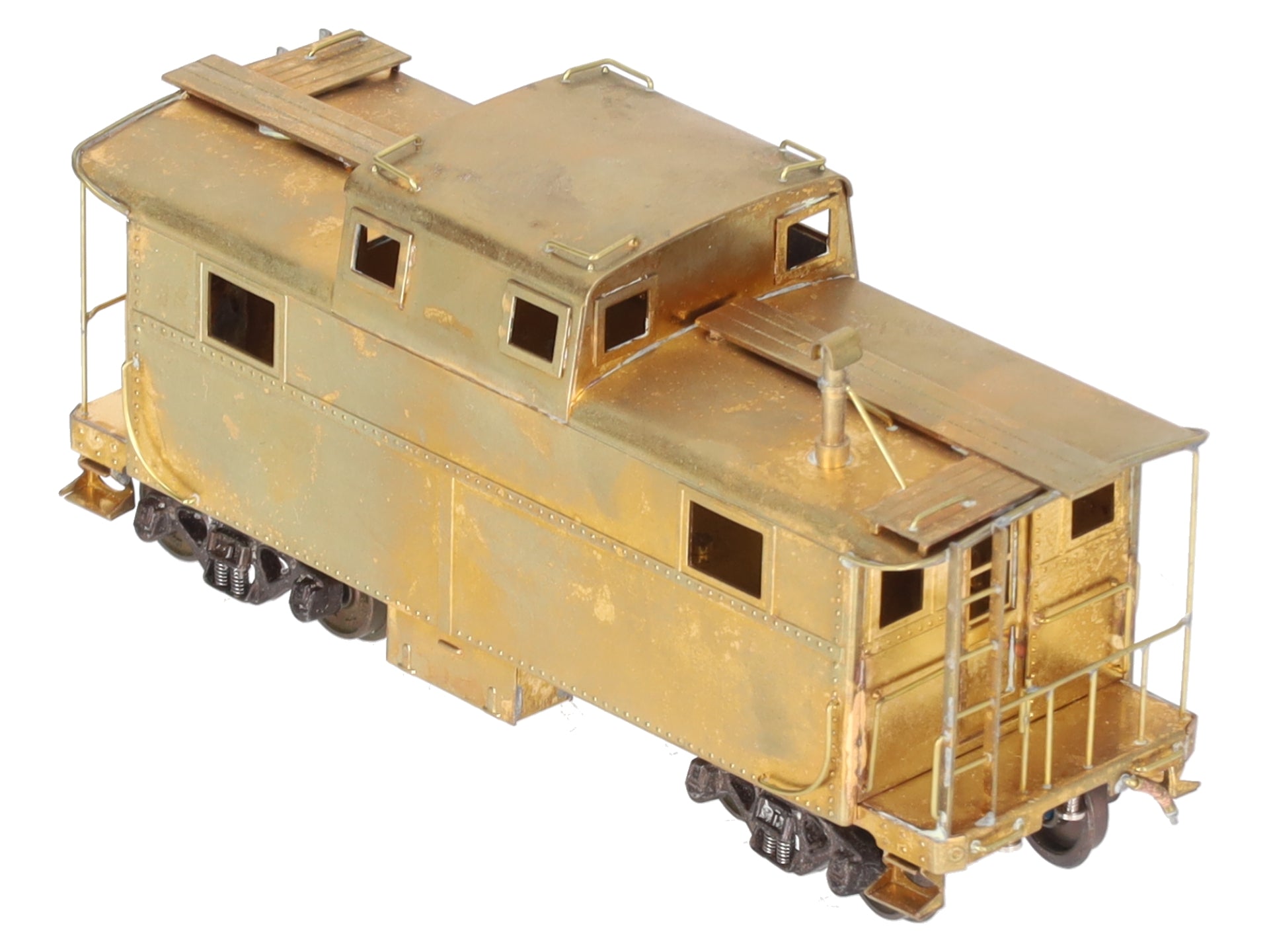 Trains Inc. HO Scale BRASS PRR N-5 Caboose EX/Box