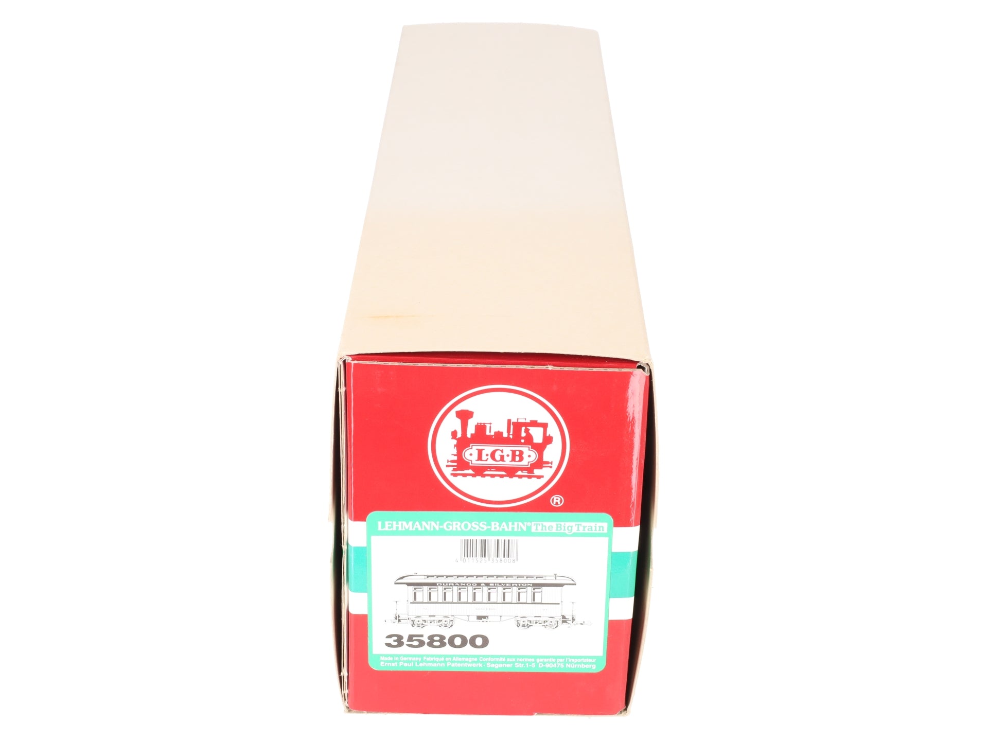 LGB 35800 Durango & Silverton Passenger Car (Metal Wheels) EX/Box