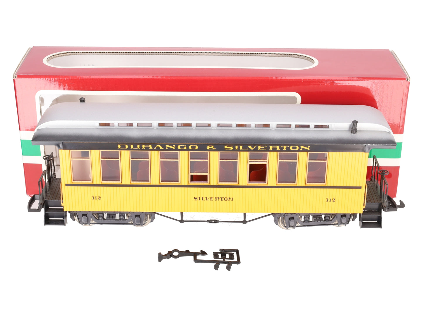 LGB 35800 Durango & Silverton Passenger Car (Metal Wheels) EX/Box