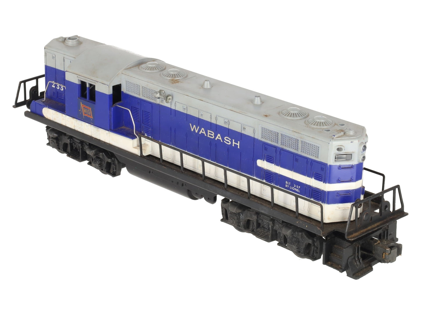 Lionel 2339 Vintage O Wabash GP-7 Powered Diesel Locomotive #2339 VG/Box