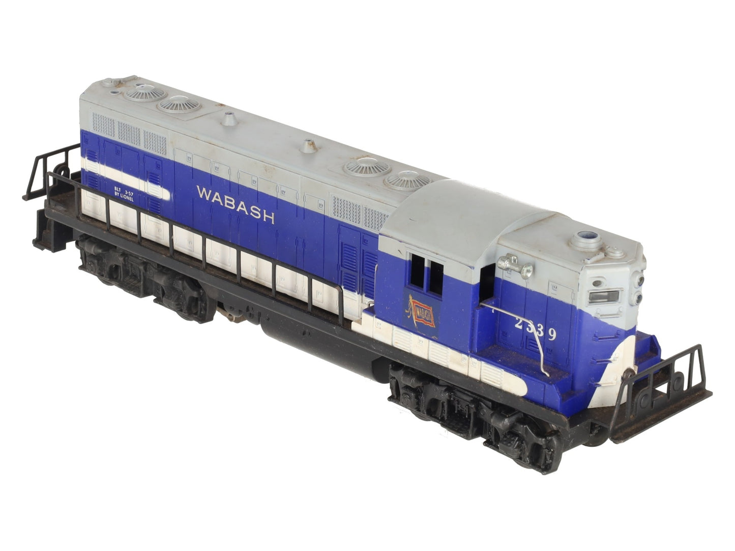 Lionel 2339 Vintage O Wabash GP-7 Powered Diesel Locomotive #2339 VG/Box