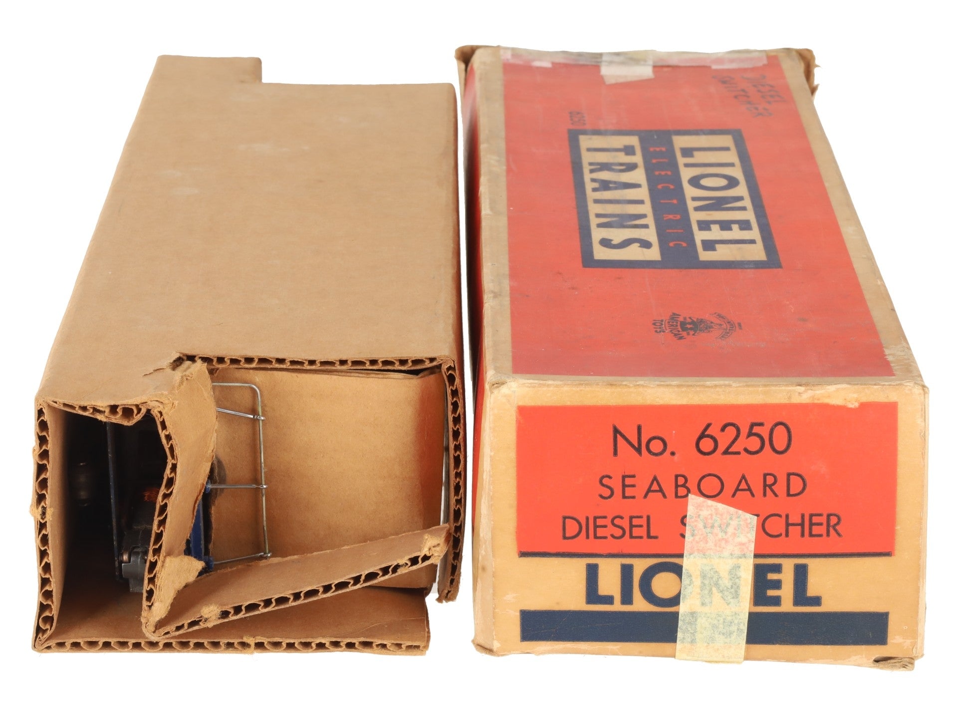 Lionel 6250 Vintage O Seaboard NW-2 Powered Diesel Locomotive VG/Box