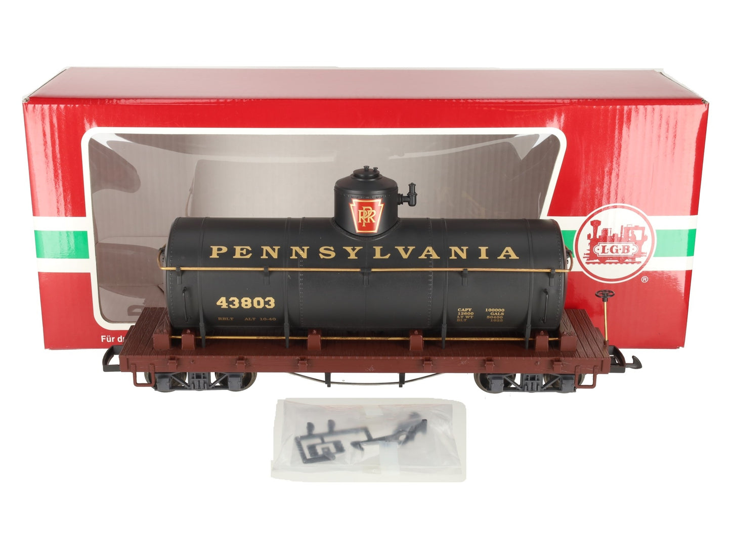 LGB 43803 G Scale Pennsylvania Single Dome Tank Car LN/Box