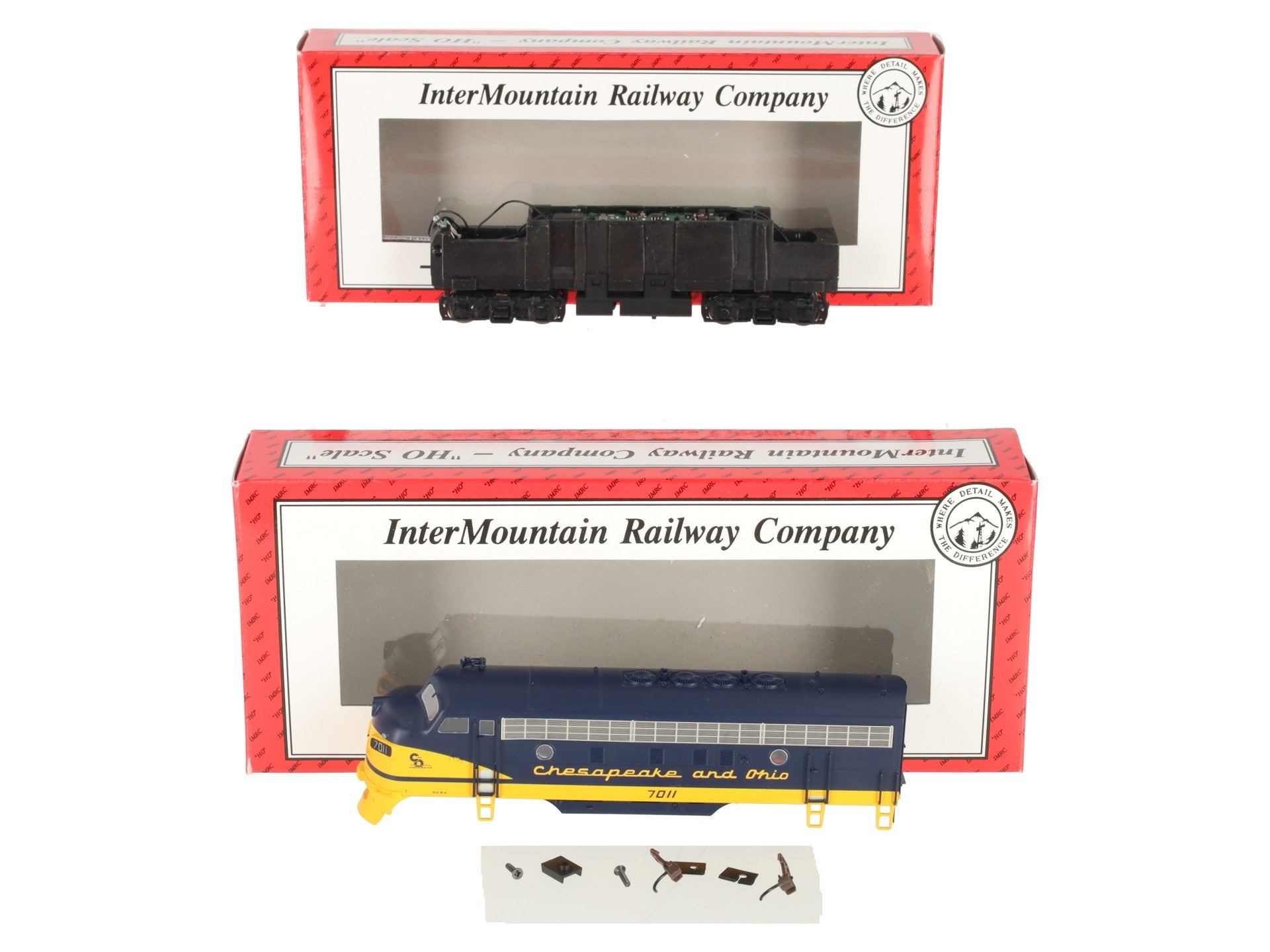 InterMountain 49019WD-02 HO Chesapeake & Ohio EMD F-7A Diesel Engine #7011 w DCC LN/Box