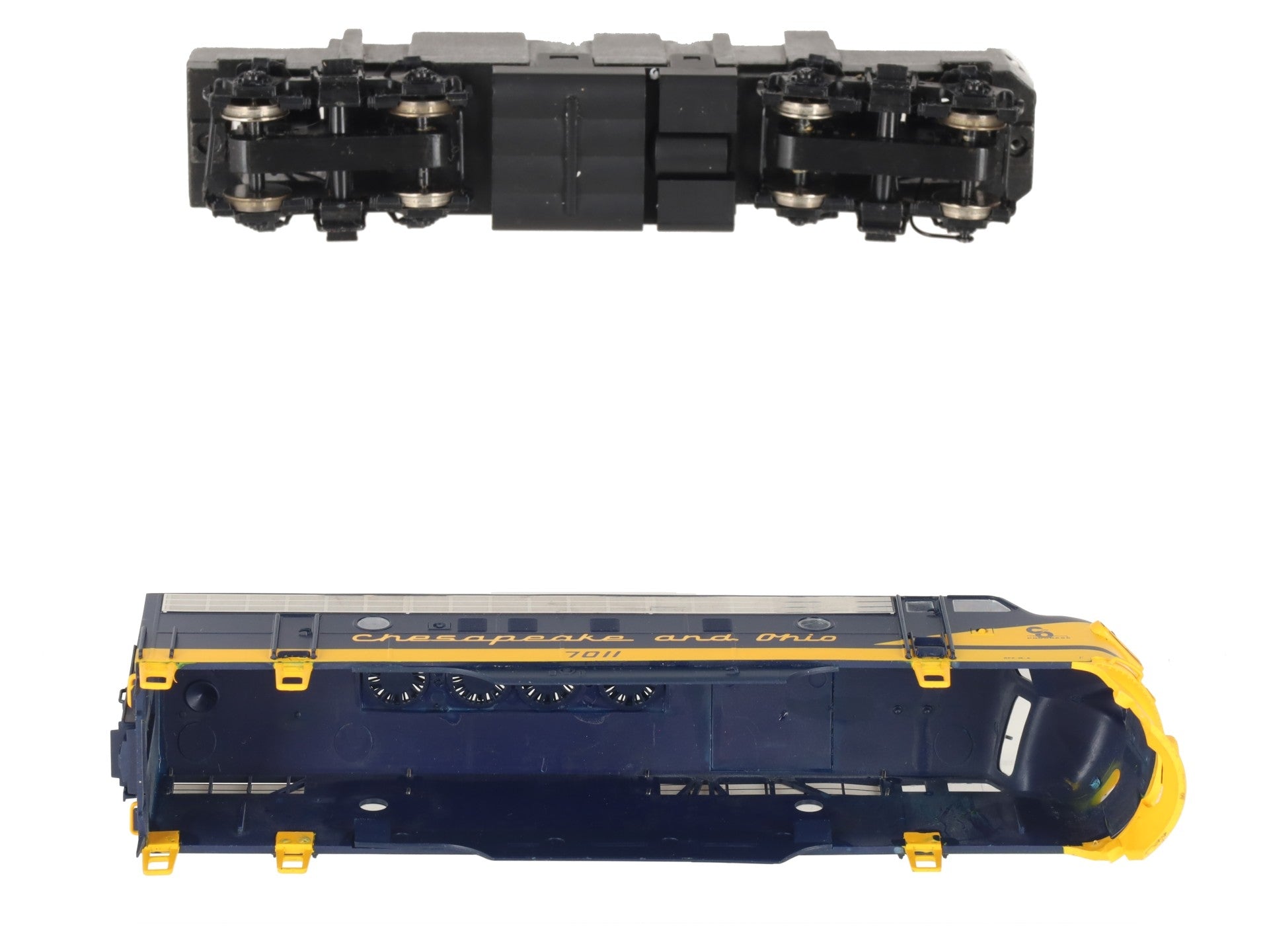 InterMountain 49019WD-02 HO Chesapeake & Ohio EMD F-7A Diesel Engine #7011 w DCC LN/Box