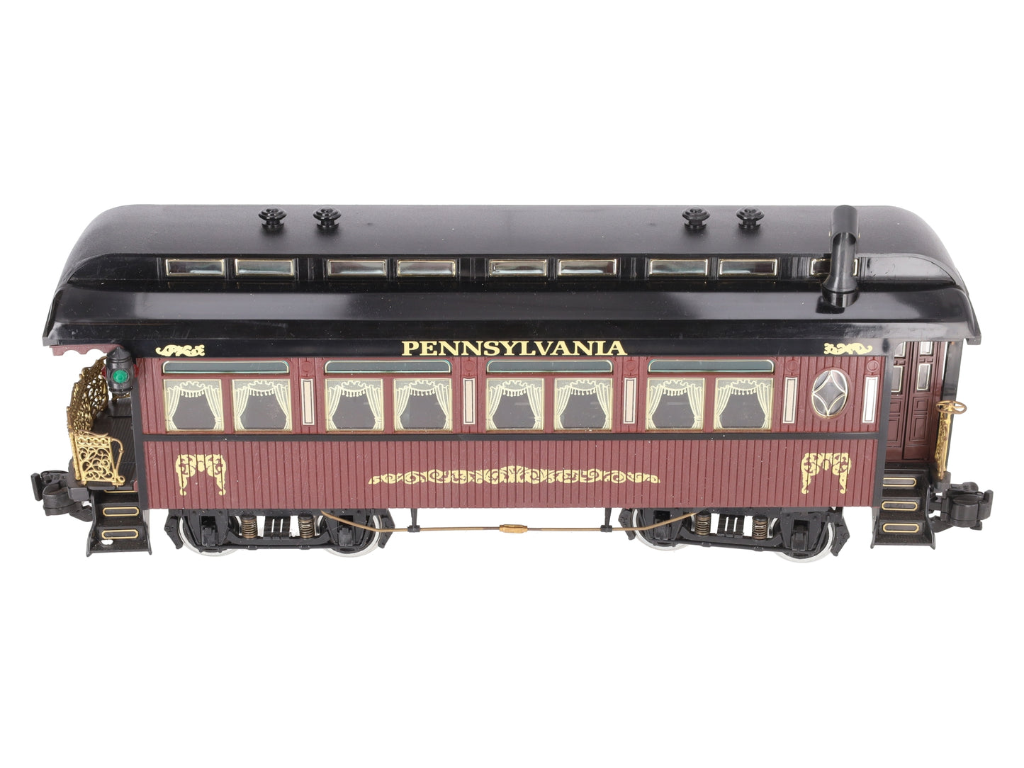 Aristo-Craft 31201 G Scale Pennsylvania Observation Car - Metal Wheels EX/Box