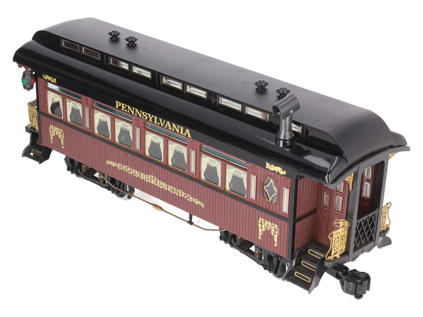 Aristo-Craft 31201 G Scale Pennsylvania Observation Car - Metal Wheels EX/Box