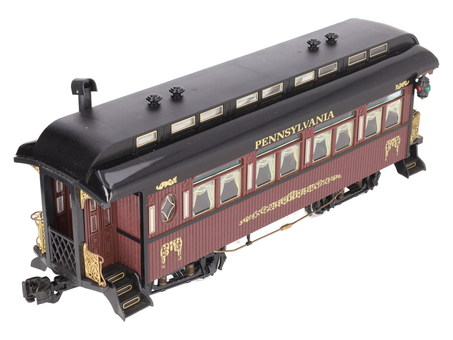 Aristo-Craft 31201 G Scale Pennsylvania Observation Car - Metal Wheels EX/Box