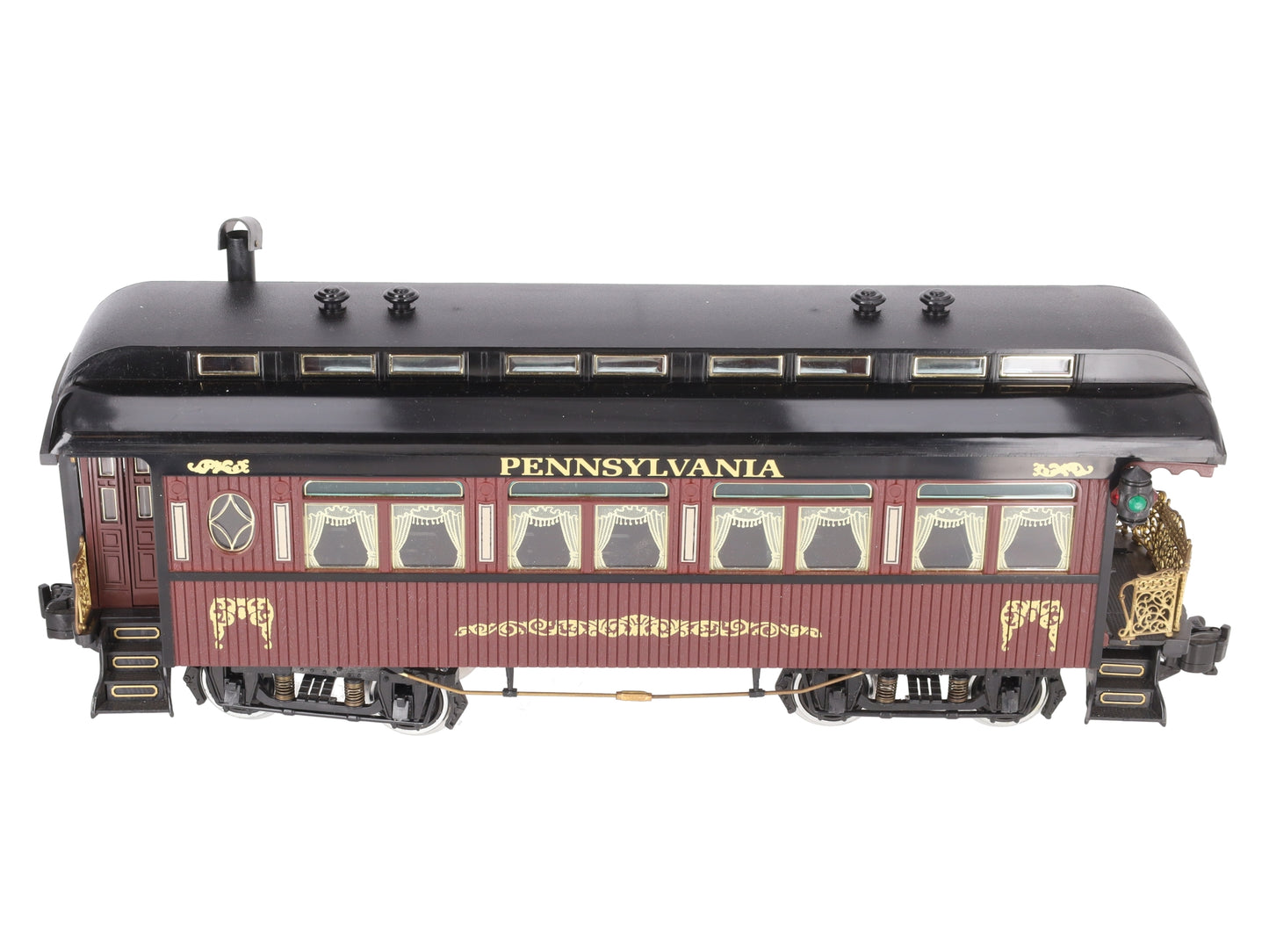 Aristo-Craft 31201 G Scale Pennsylvania Observation Car - Metal Wheels EX/Box