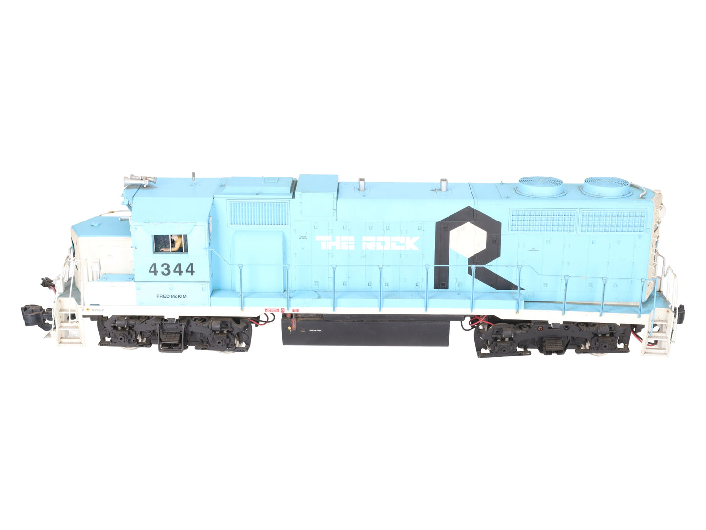 USA Trains R22217 G Scale Rock Island GP38-2 Diesel Locomotive #4344