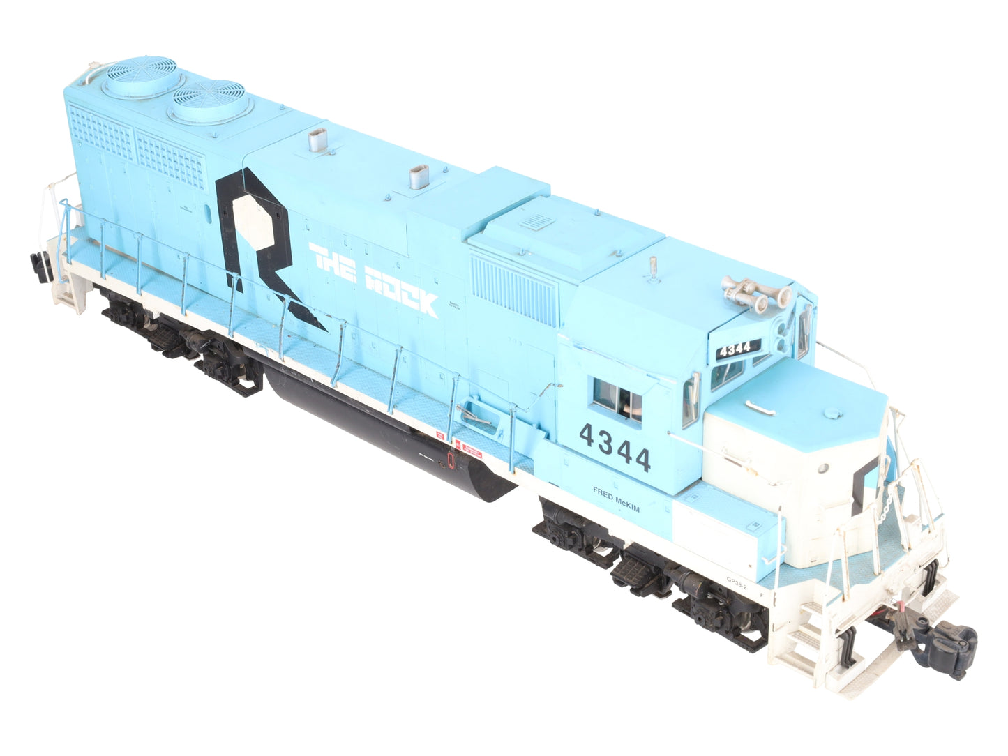 USA Trains R22217 G Scale Rock Island GP38-2 Diesel Locomotive #4344