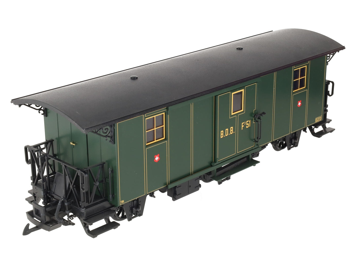 LGB 40330 G SBB "Ballenberg Post " Baggage Car - Plastic Wheels LN/Box