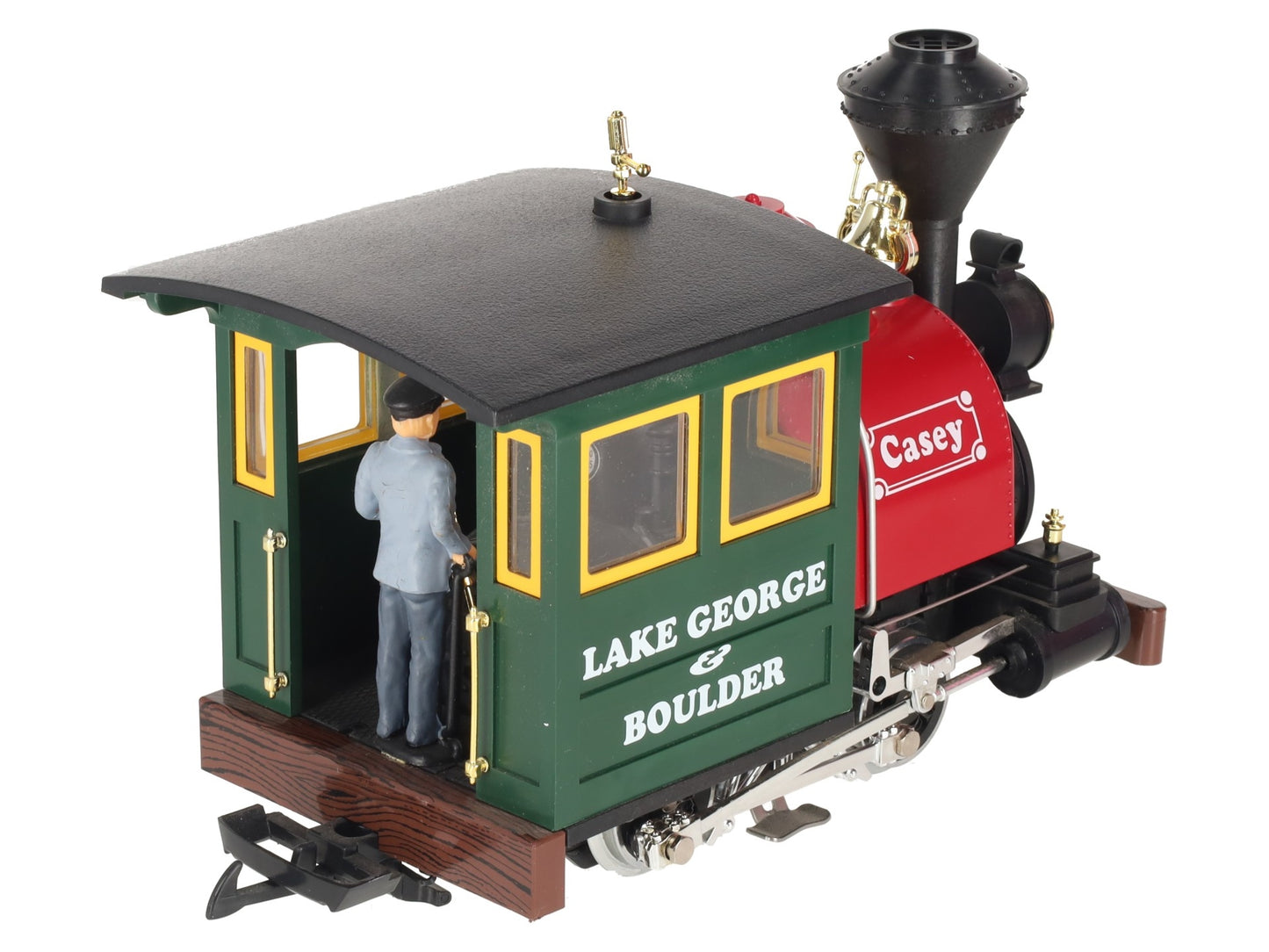 LGB 92377 G Scale Lake George & Boulder "Casey" 0-4-0 Steam Locomotive LN/Box